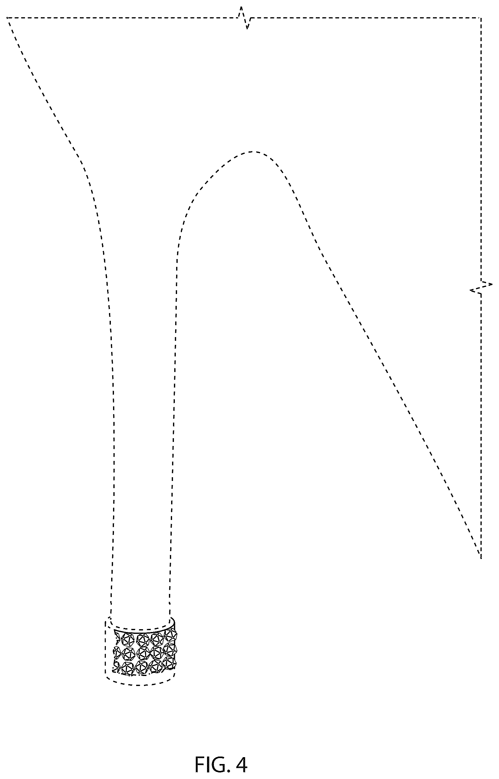 Patent USD1124605 Figure 4 – Accessory heel tip for a shoe