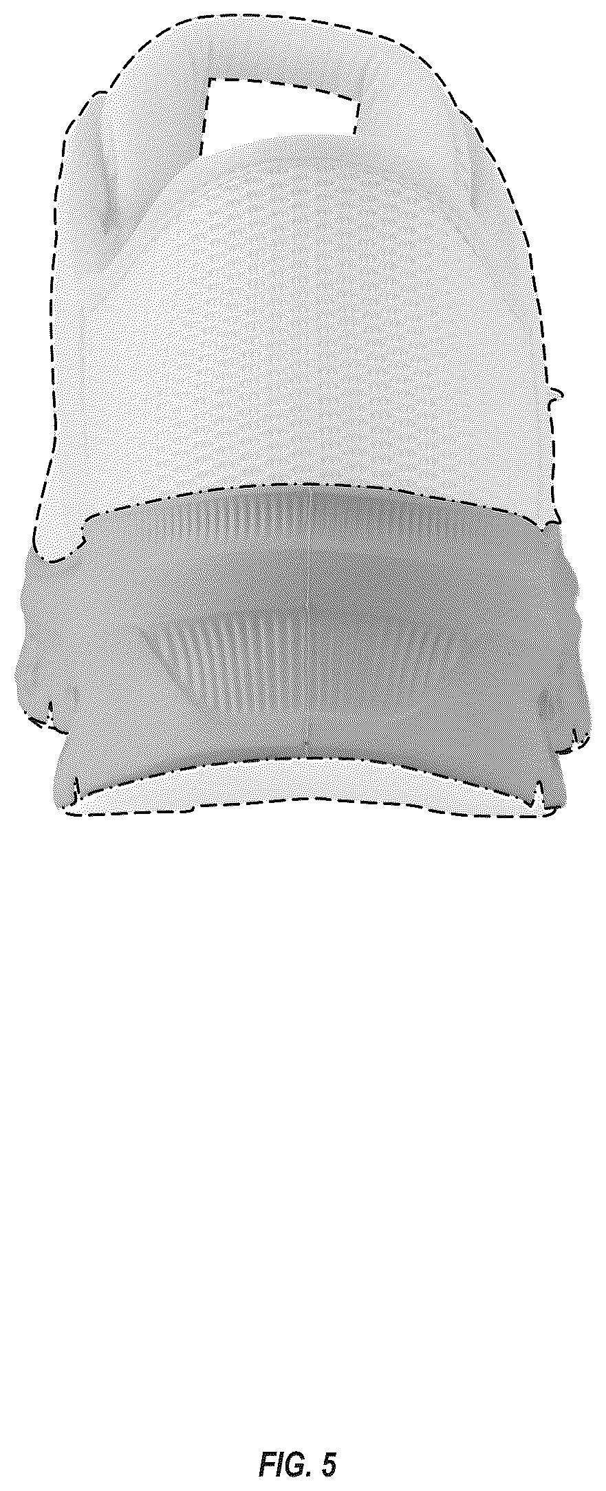 Patent USD1124608 Figure 5 – Midsole periphery