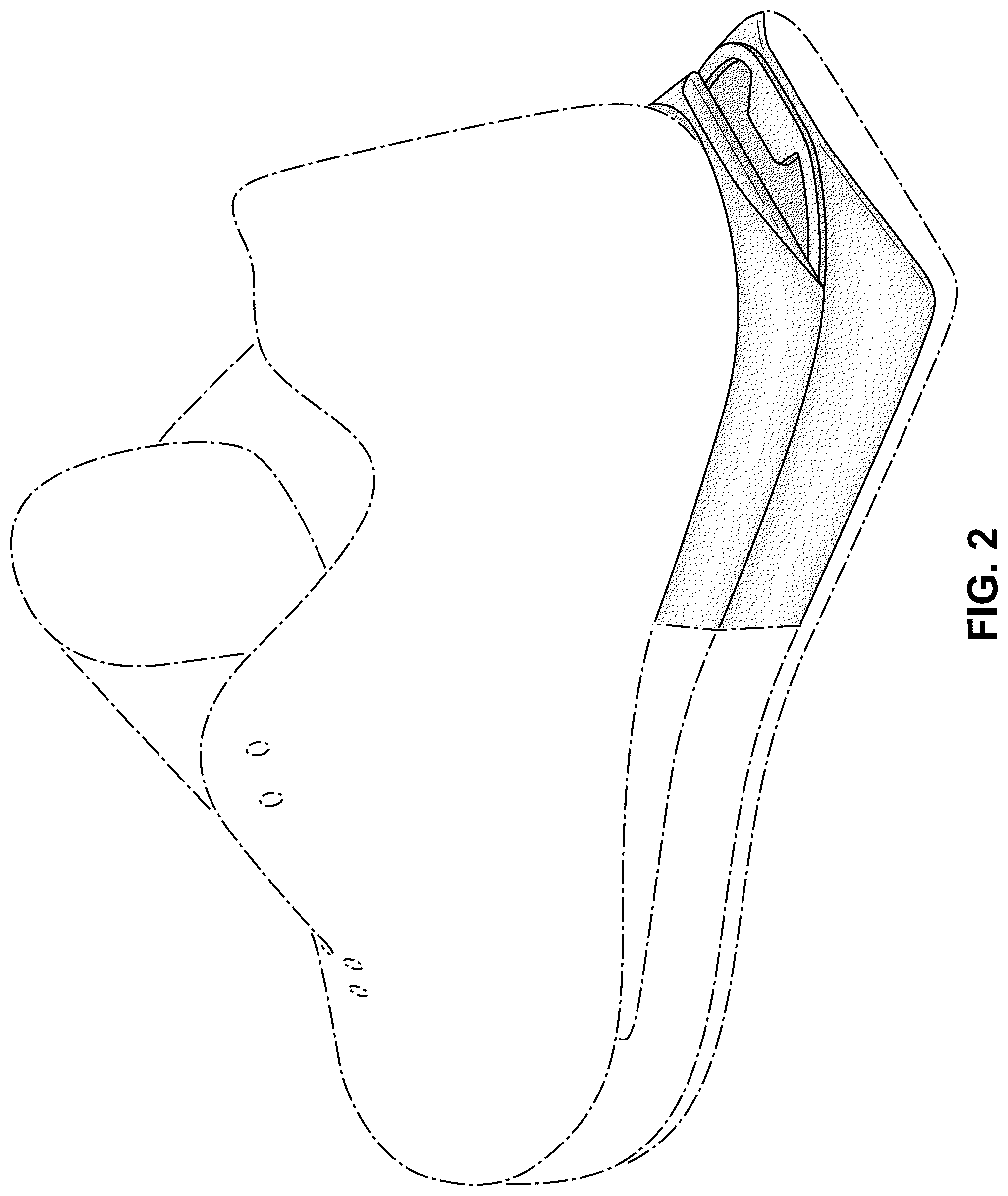 Patent USD1124609 Figure 2 – Shoe