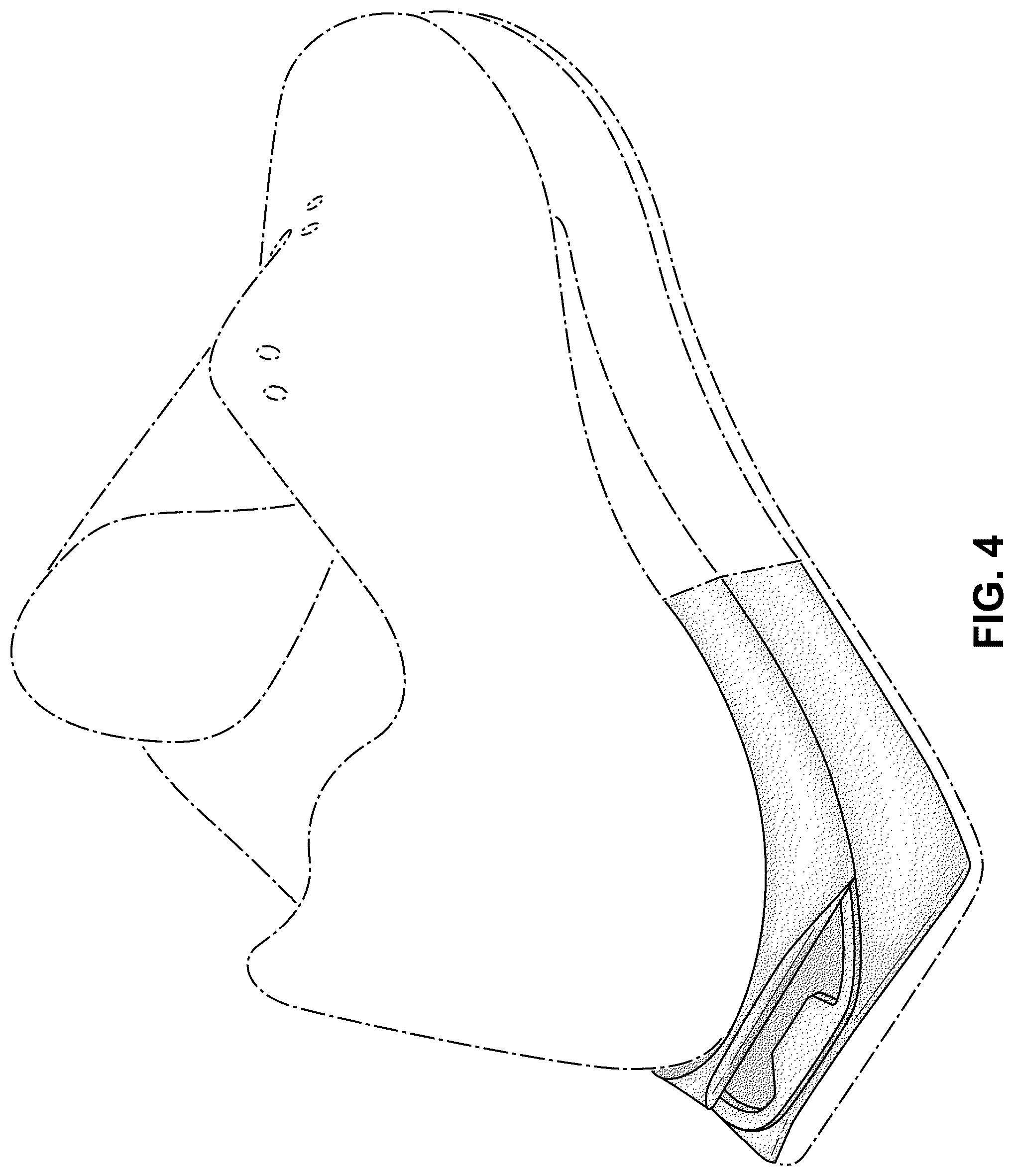 Patent USD1124609 Figure 4 – Shoe
