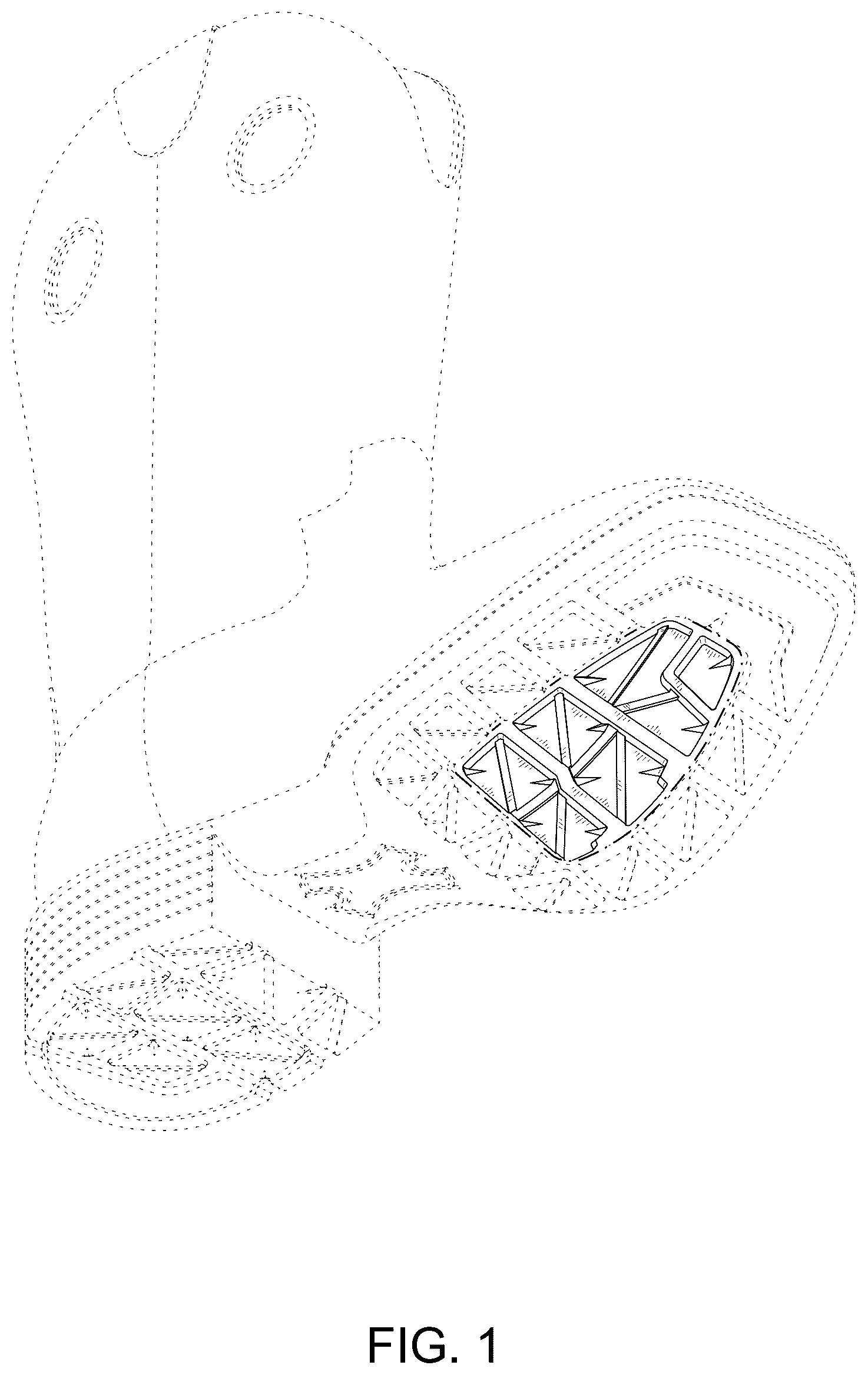 Patent USD1124611 — Footwear — Figure 1