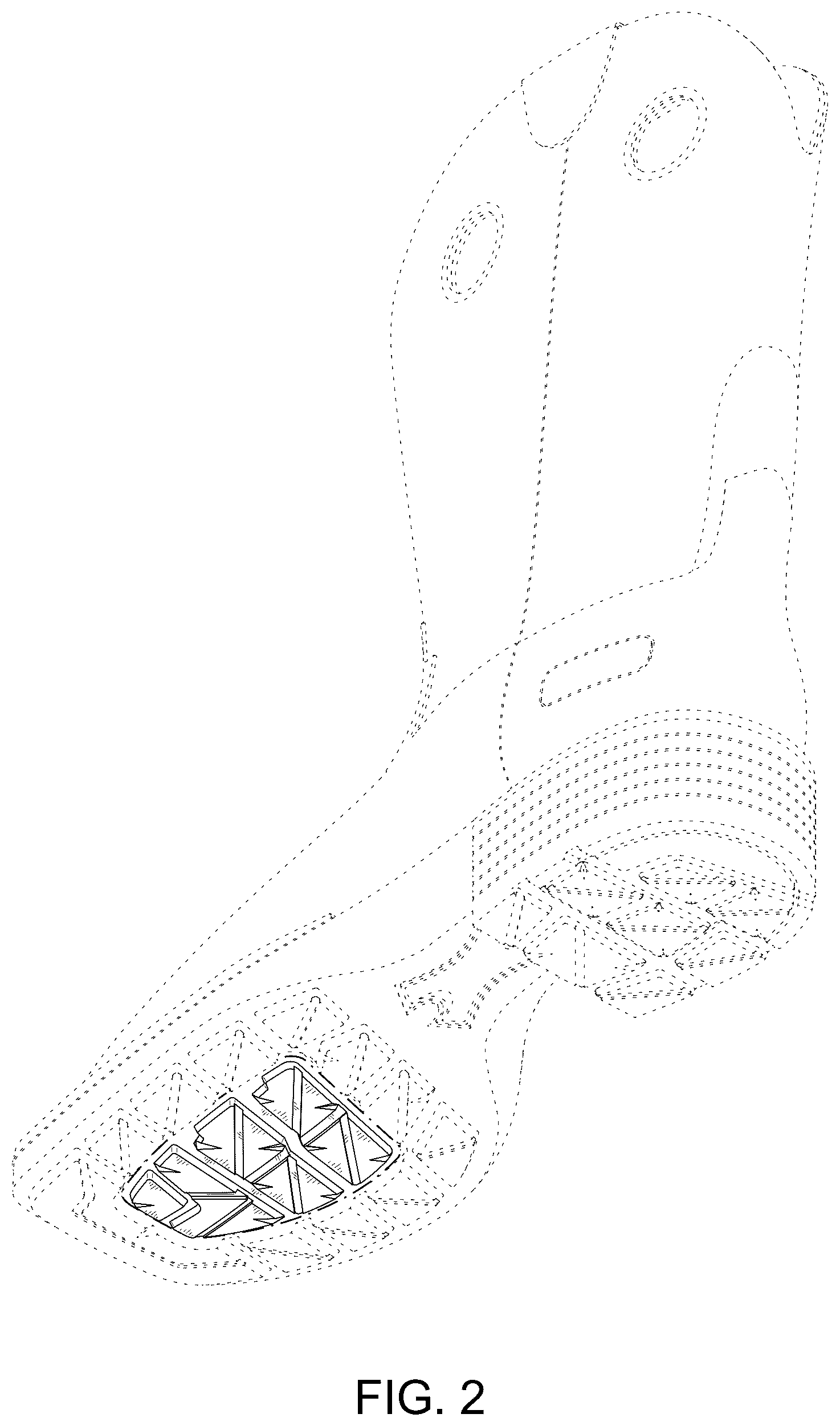Patent USD1124611 Figure 2 – Footwear