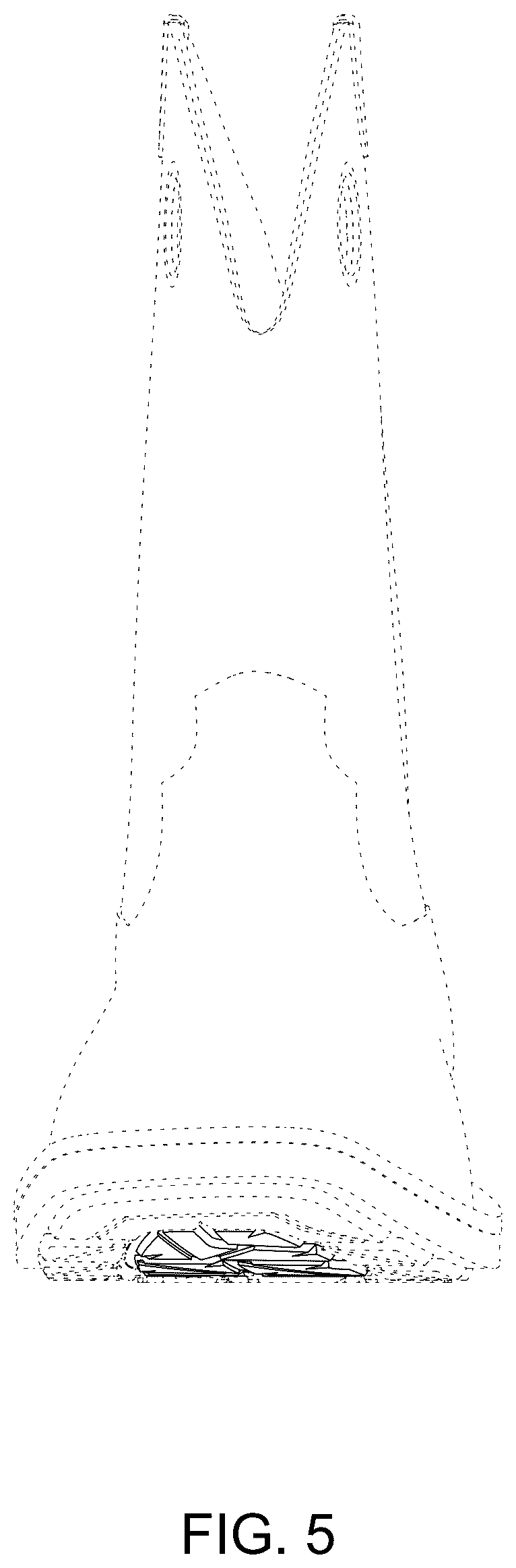 Patent USD1124611 Figure 5 – Footwear