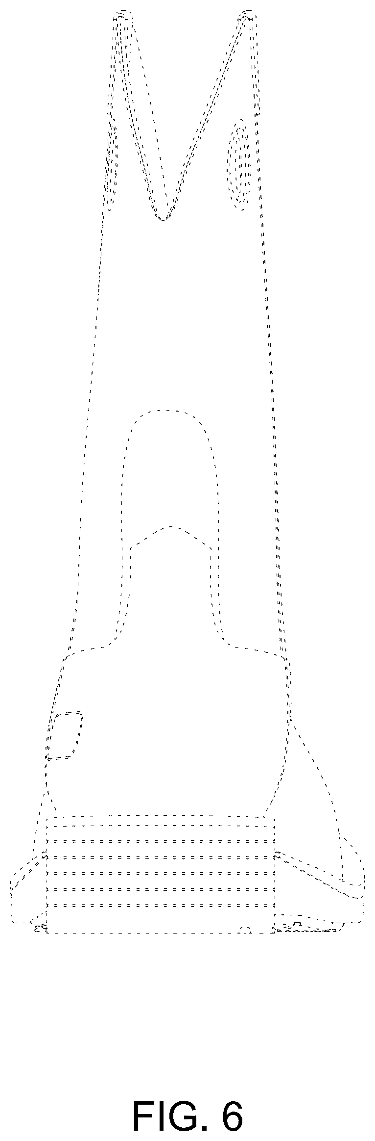 Patent USD1124611 Figure 6 – Footwear