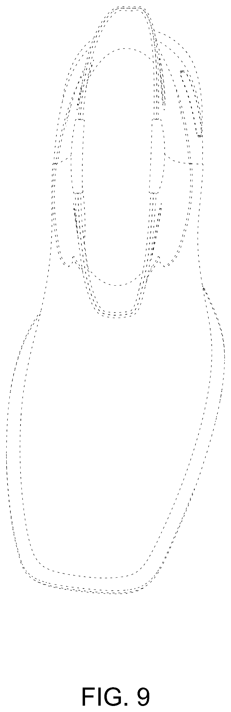 Patent USD1124611 Figure 9 – Footwear