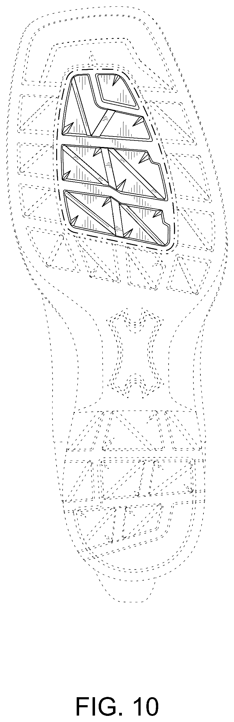 Patent USD1124611 Figure 10 – Footwear