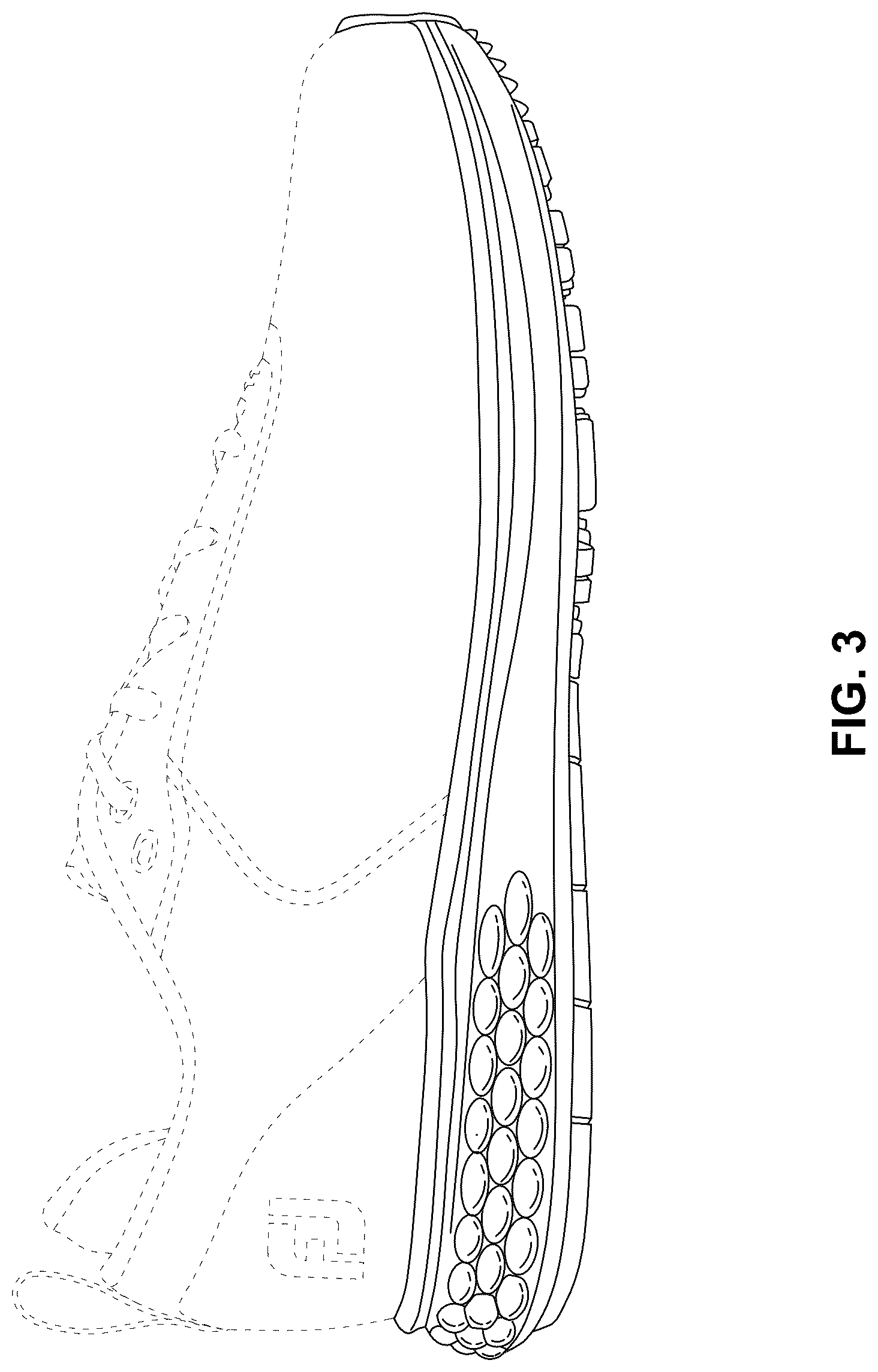 Patent USD1124614 Figure 3 – Shoe