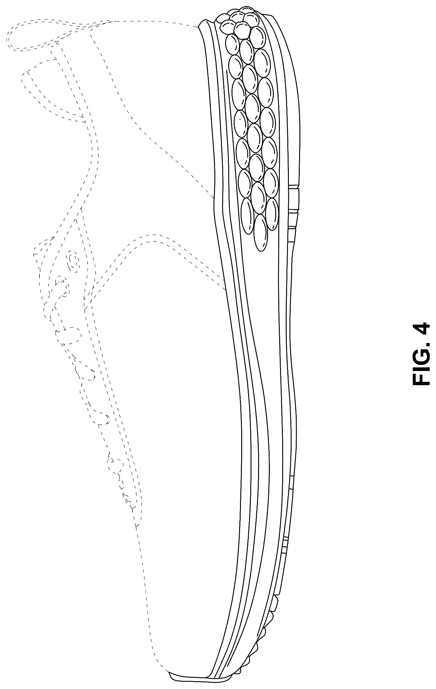Patent USD1124614 Figure 4 – Shoe
