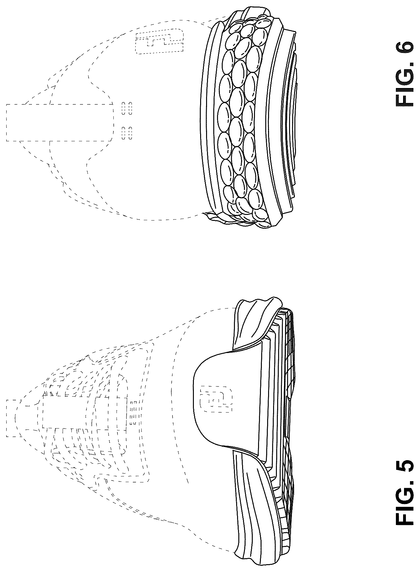 Patent USD1124614 Figure 5 – Shoe