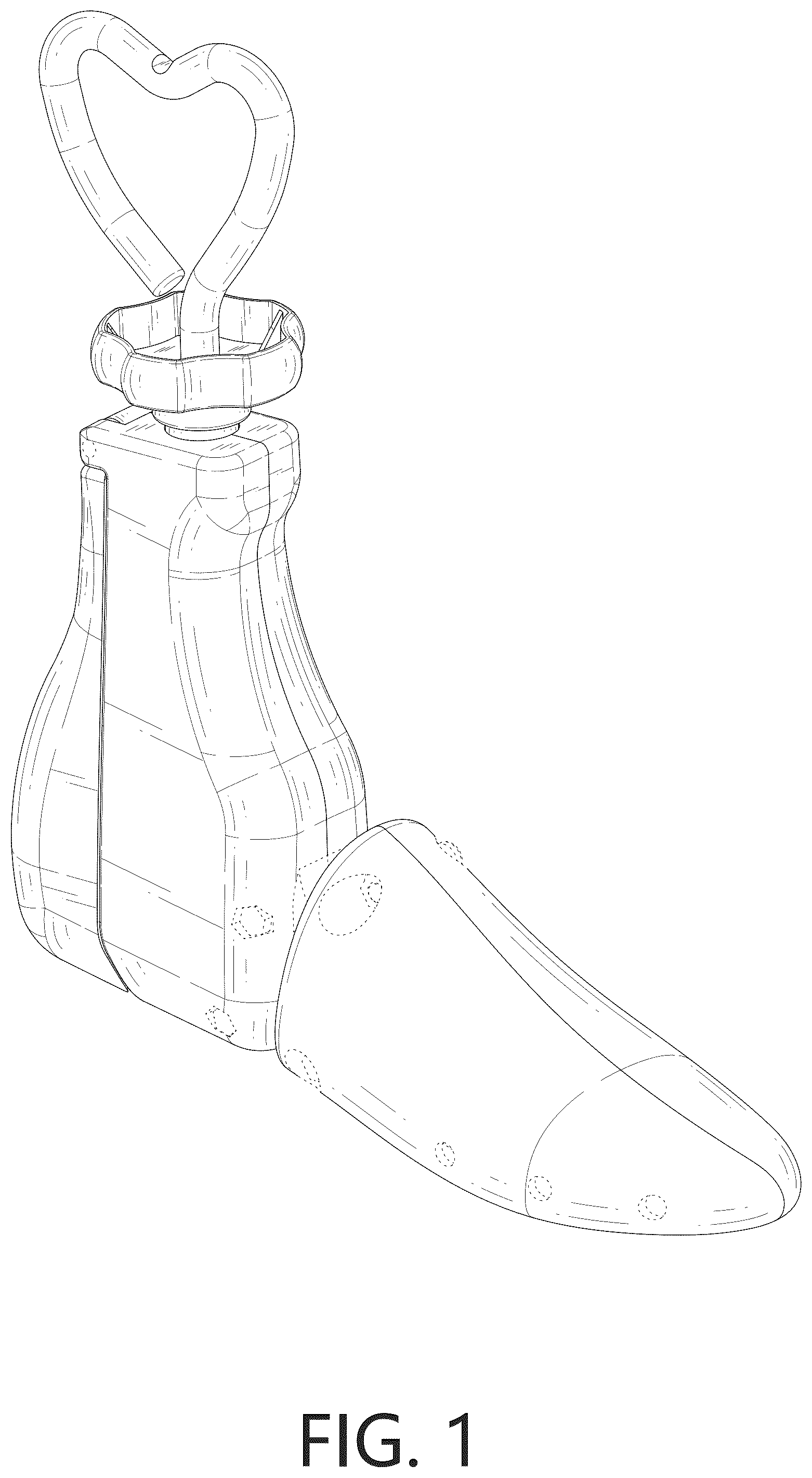 Patent USD1124620 — Shoe stretcher — Figure 1