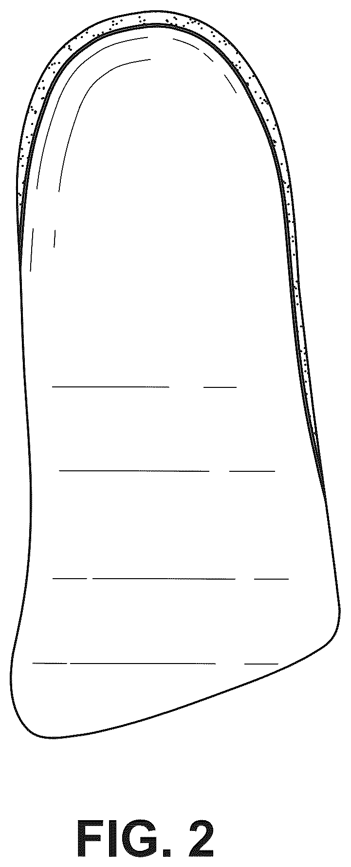 Patent USD1124621 Figure 2 – Two-piece insole