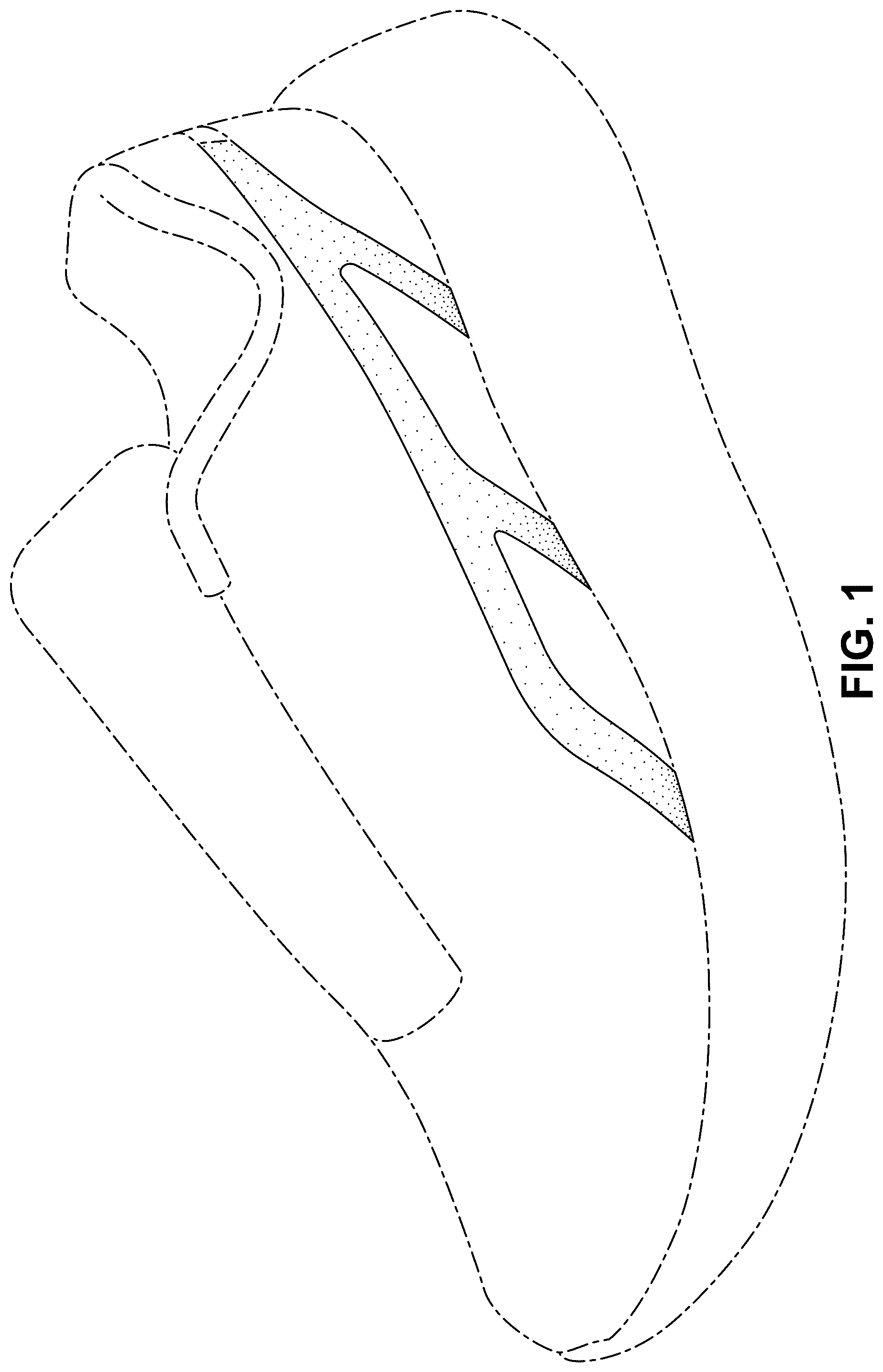 Patent USD1124623 — Shoe — Figure 1