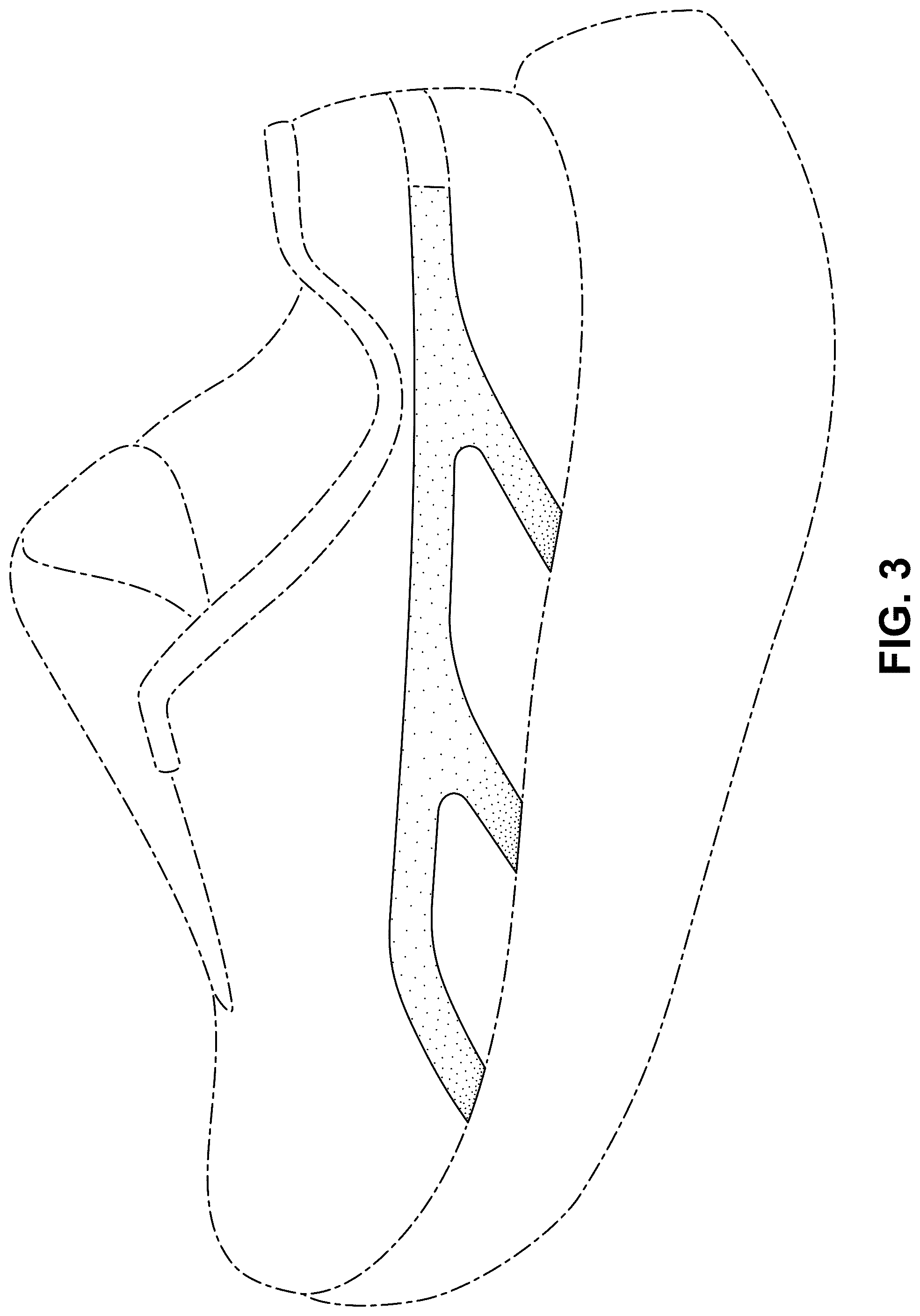 Patent USD1124623 Figure 3 – Shoe