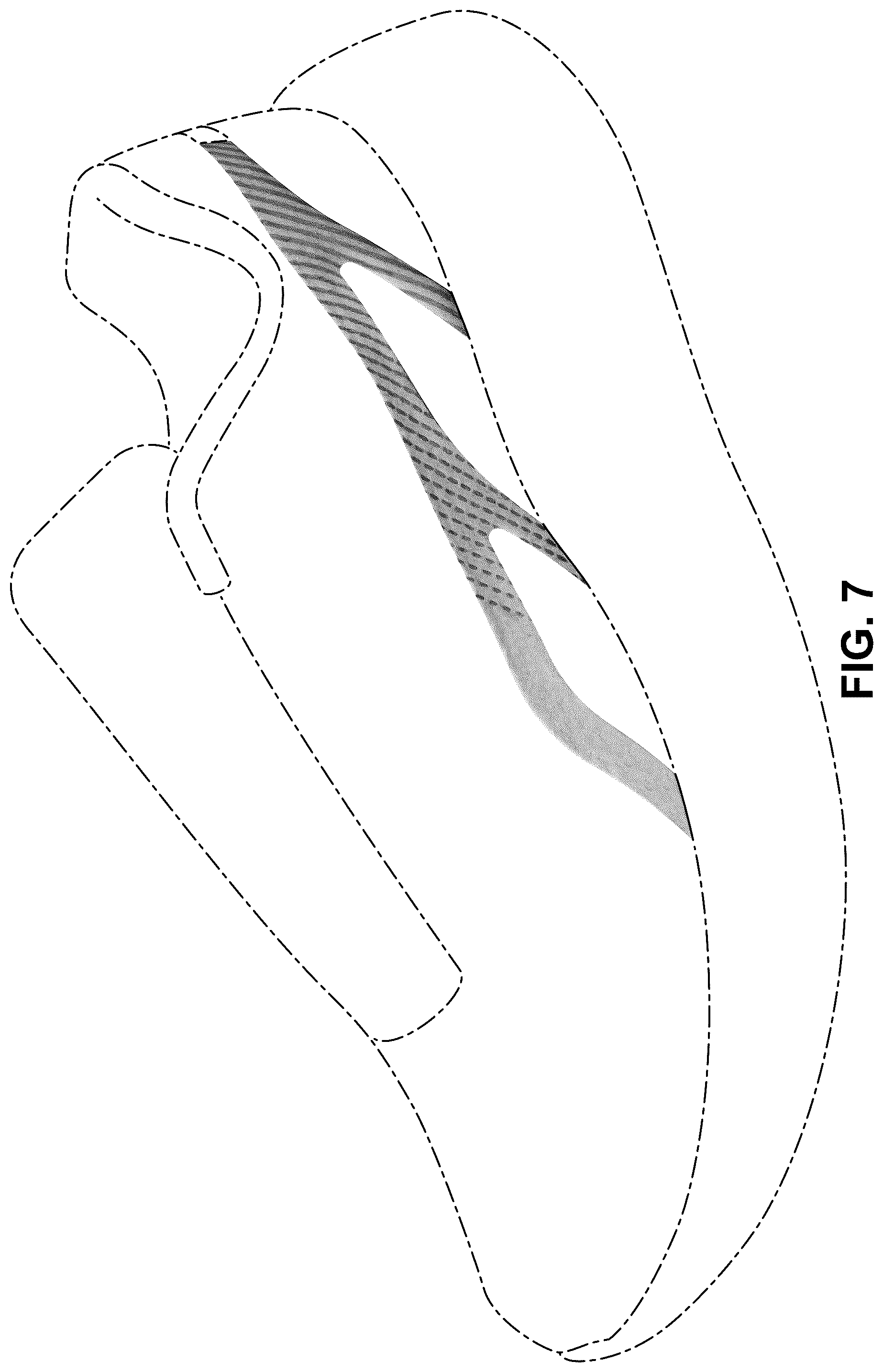 Patent USD1124623 Figure 7 – Shoe