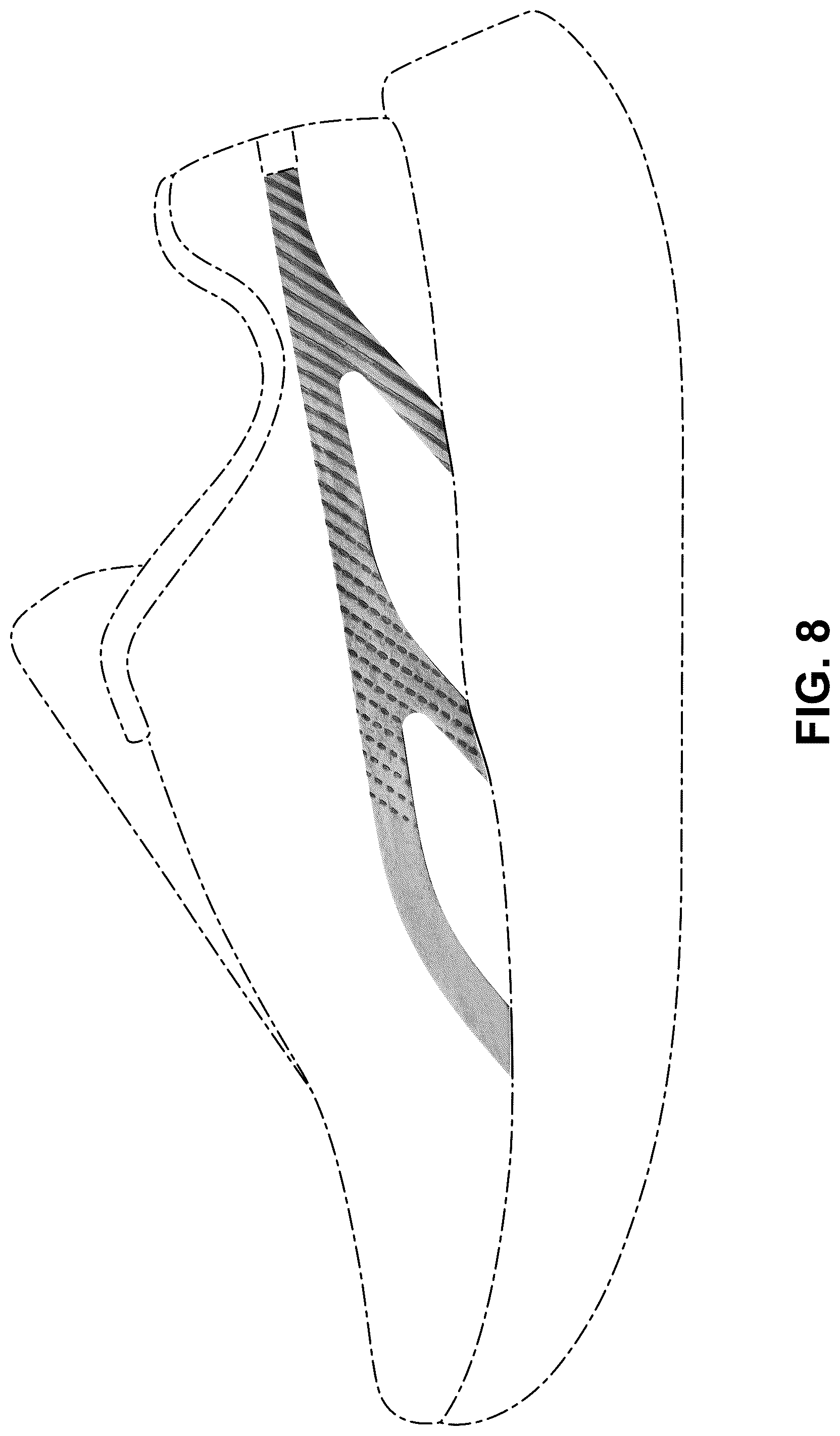 Patent USD1124623 Figure 8 – Shoe