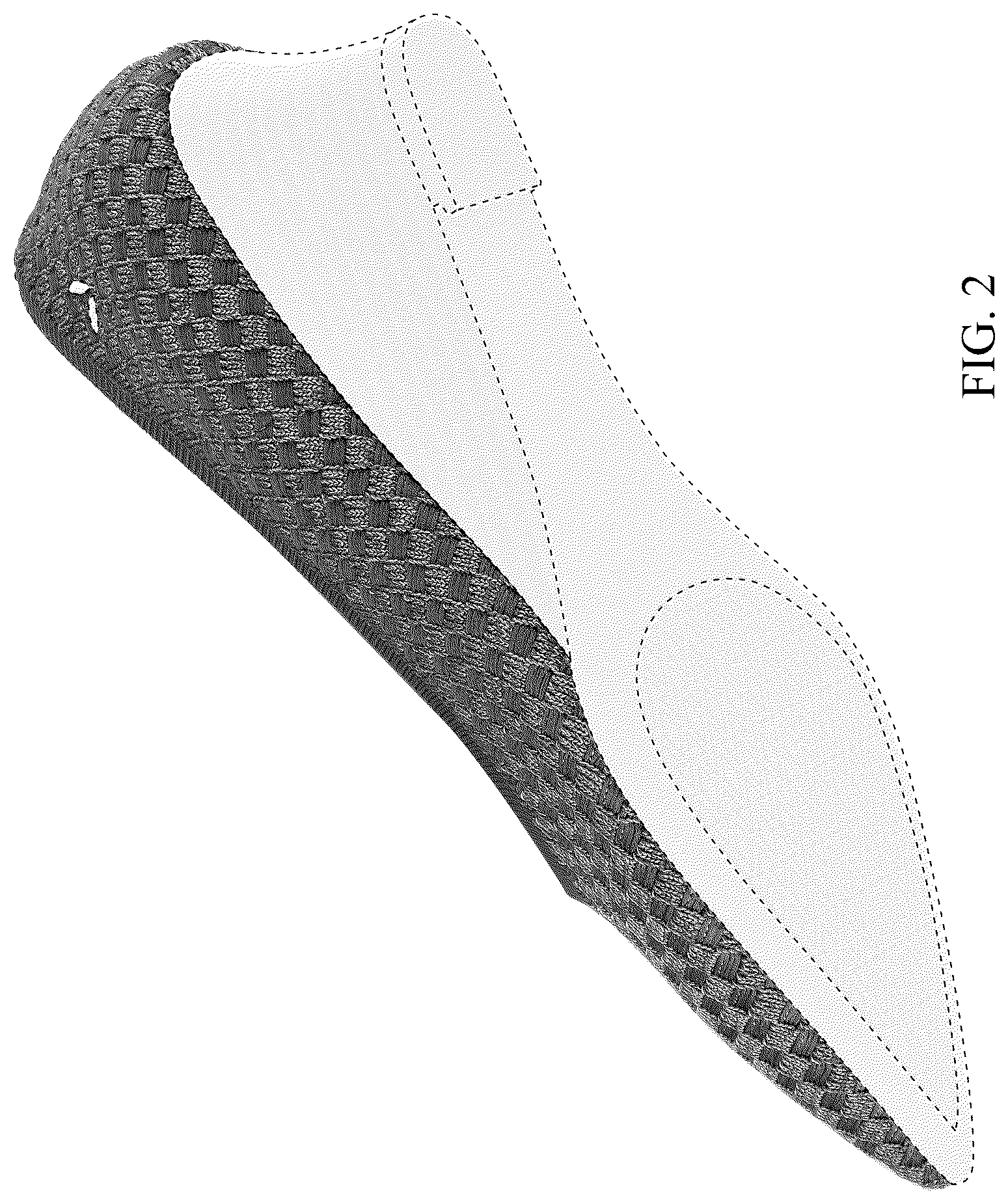 Patent USD1124625 Figure 2 – Shoe
