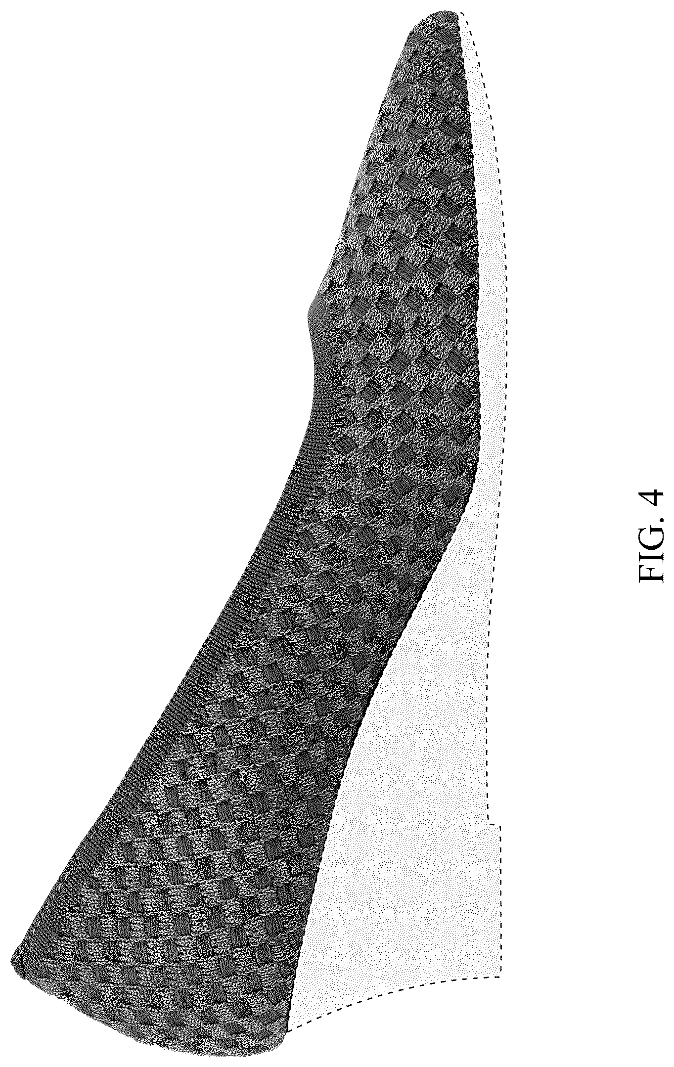 Patent USD1124625 Figure 4 – Shoe