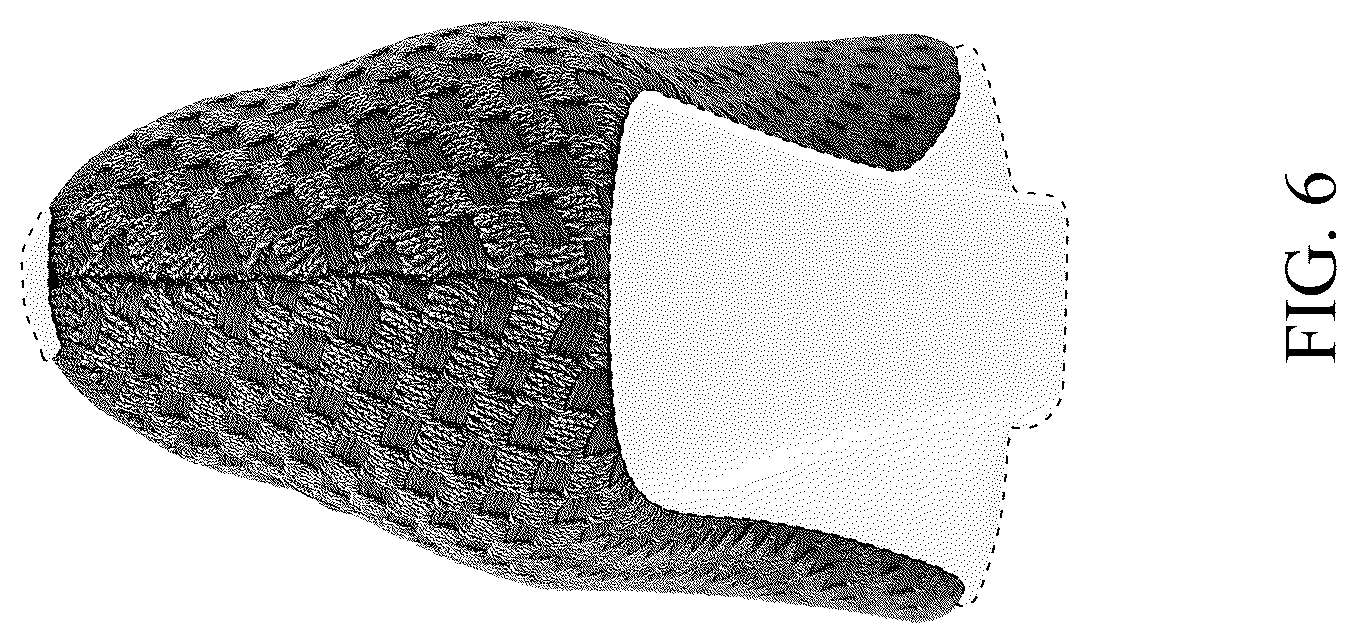 Patent USD1124625 Figure 6 – Shoe