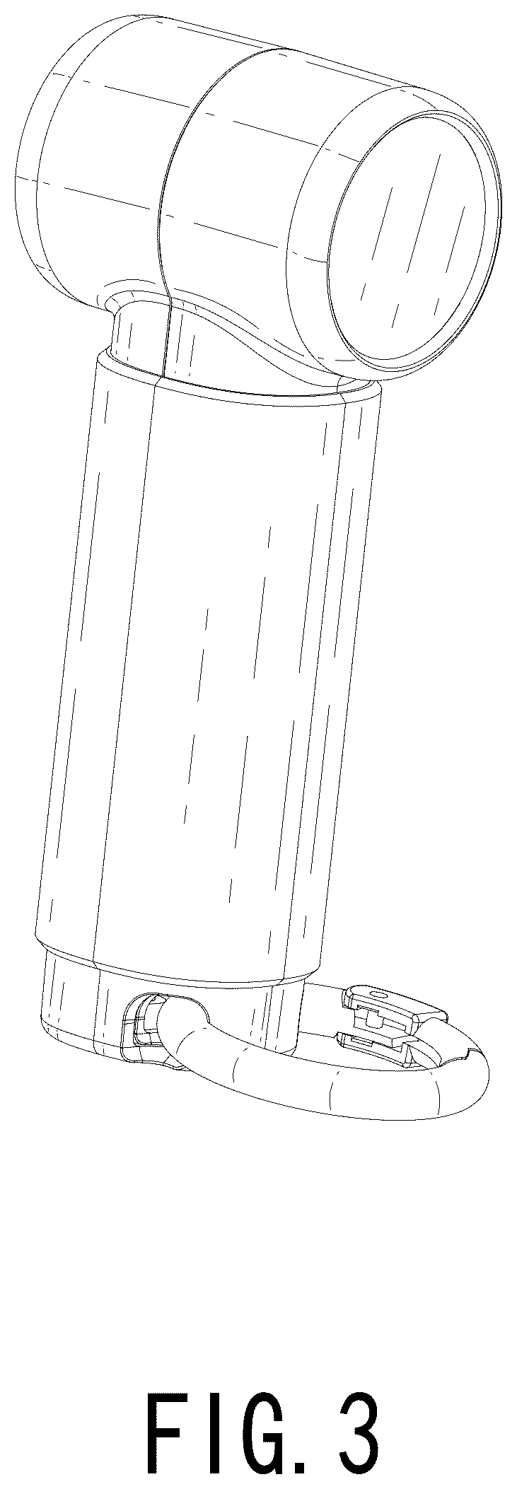 Patent USD1124626 Figure 3 – Fan