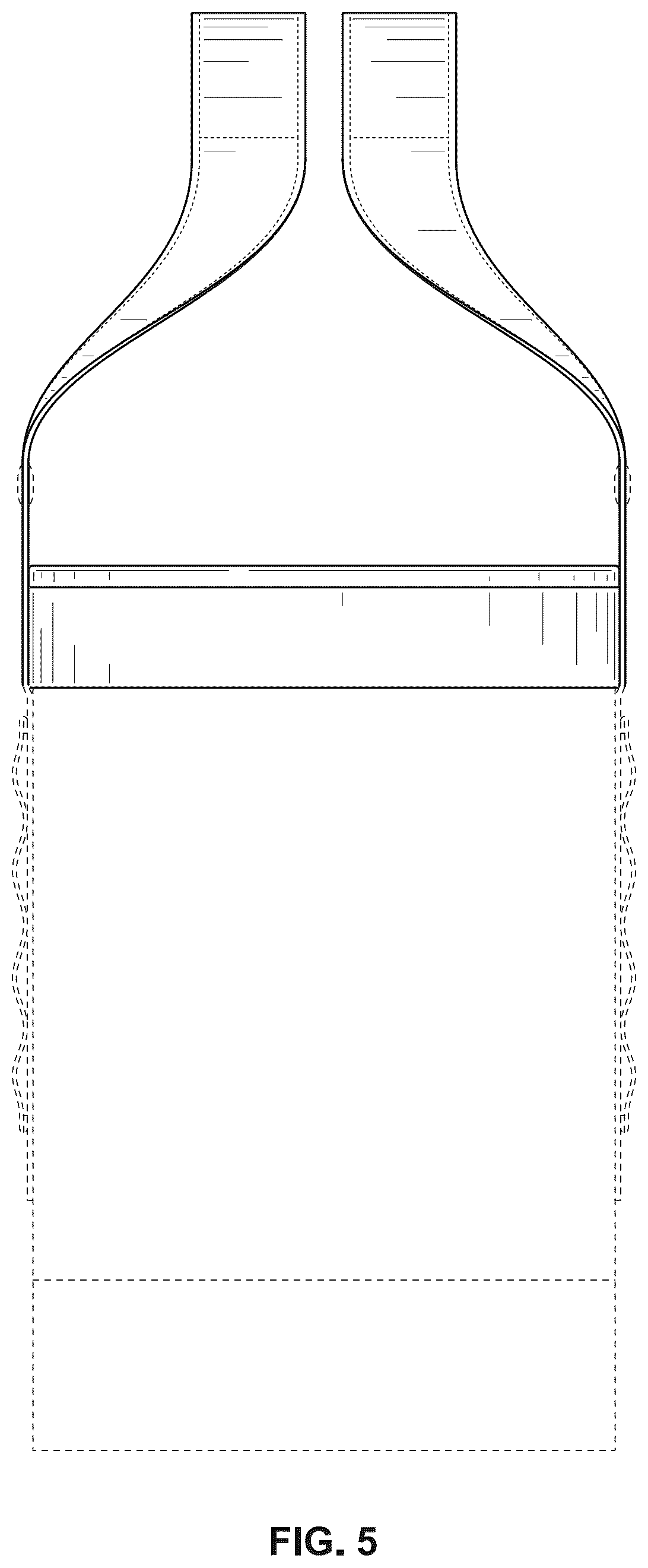 Patent USD1124629 Figure 5 – Bag