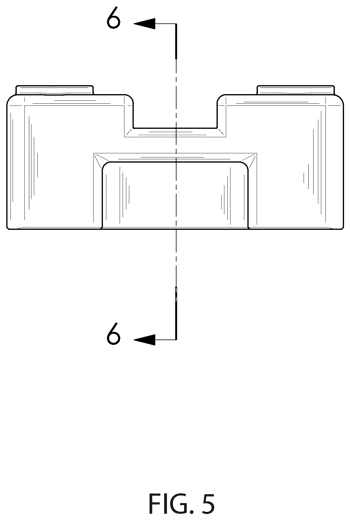 Patent USD1124630 Figure 5 – Carrier for floral arrangements and plants