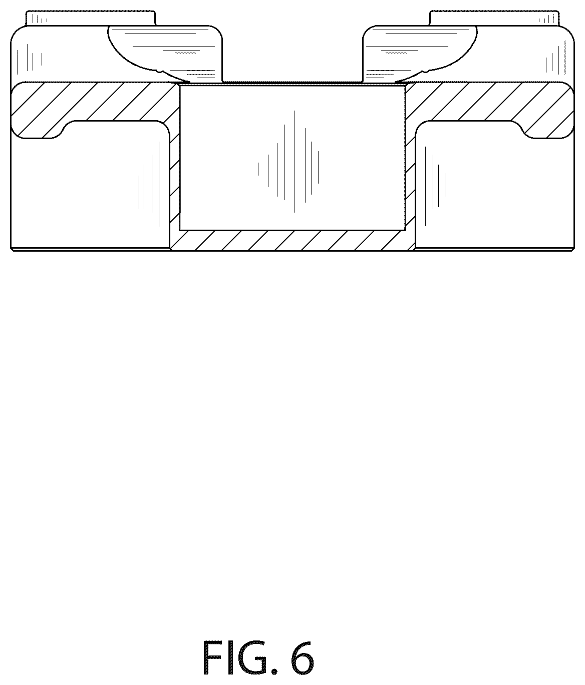 Patent USD1124630 Figure 6 – Carrier for floral arrangements and plants