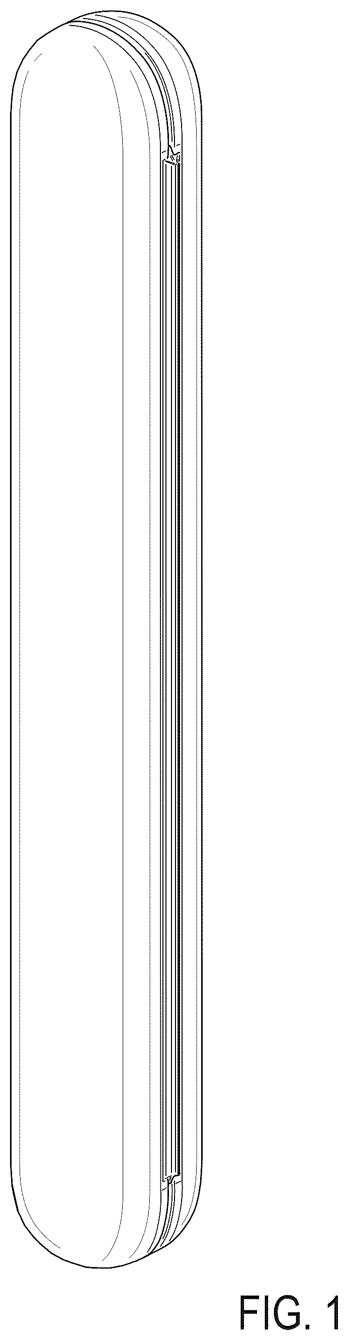 Patent USD1124633 Figure 1 – Toothbrush travel case