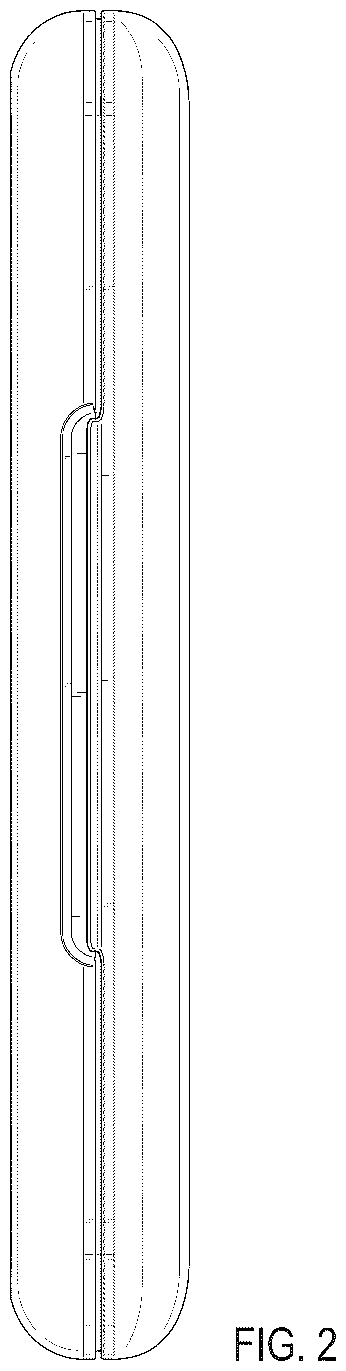 Patent USD1124633 Figure 2 – Toothbrush travel case