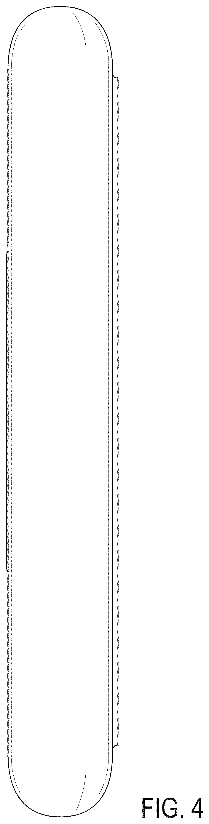 Patent USD1124633 Figure 4 – Toothbrush travel case