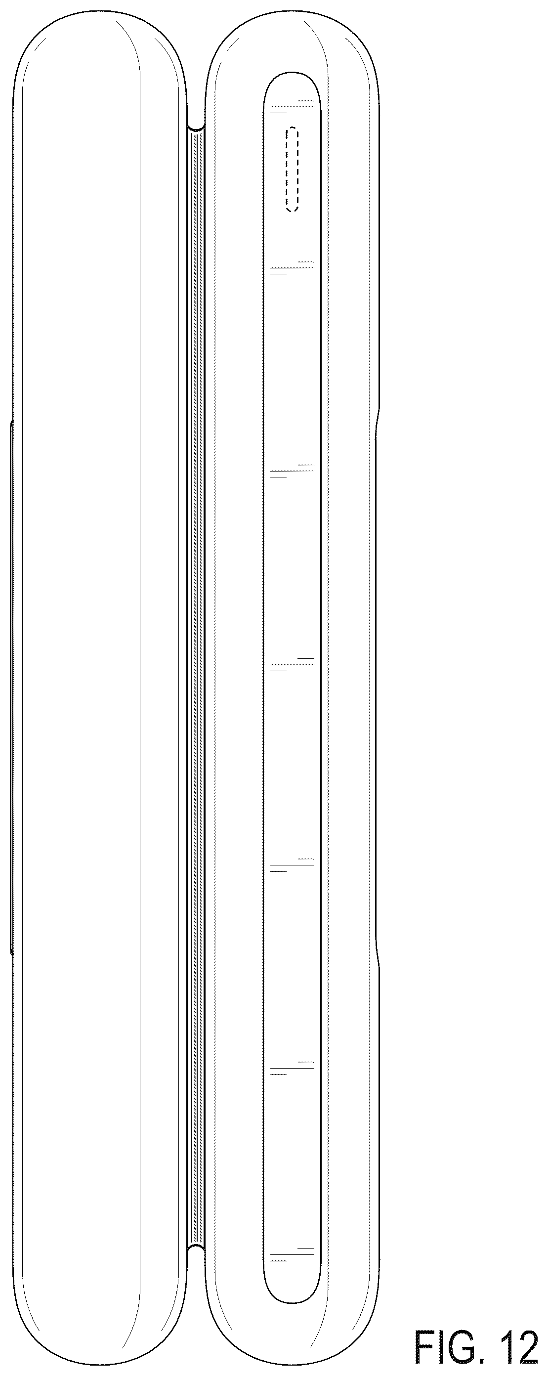 Patent USD1124633 Figure 11 – Toothbrush travel case