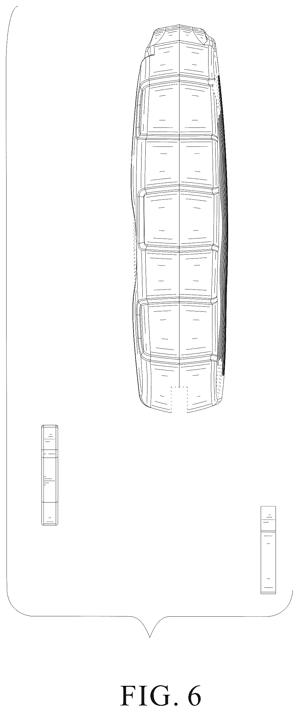 Patent USD1124634 Figure 6 – Key fob