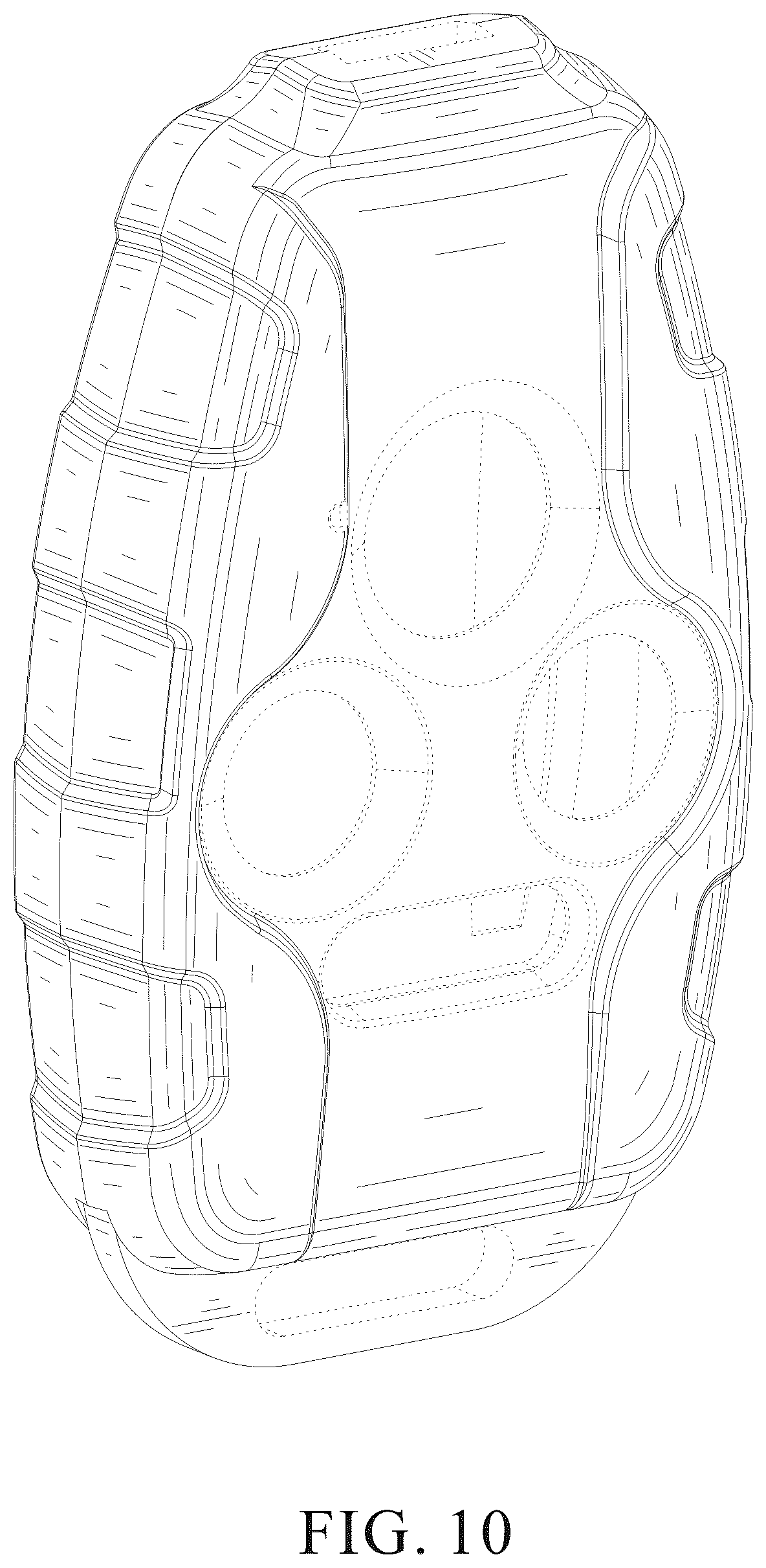 Patent USD1124634 Figure 10 – Key fob