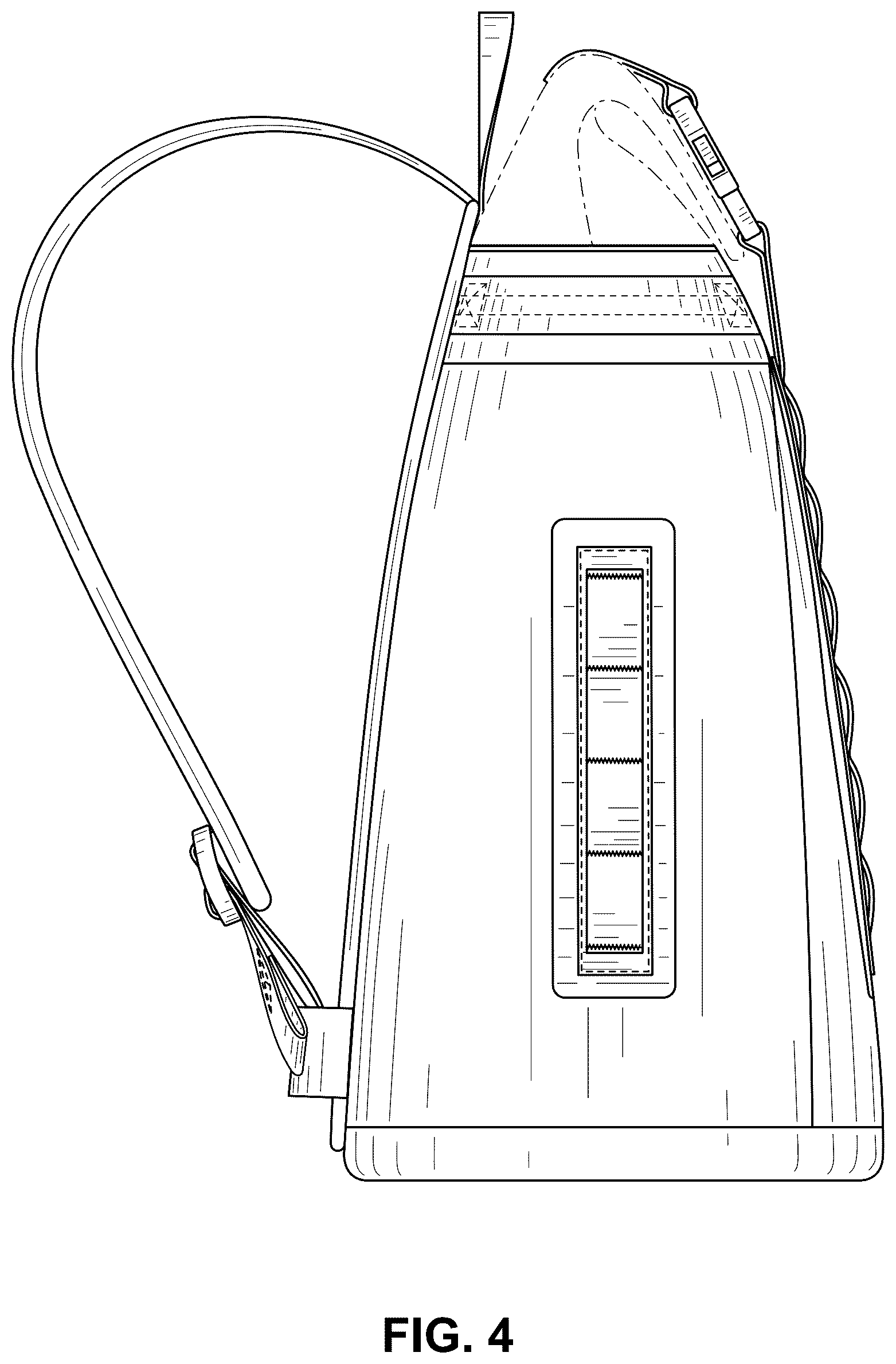 Patent USD1124636 Figure 4 – Backpack