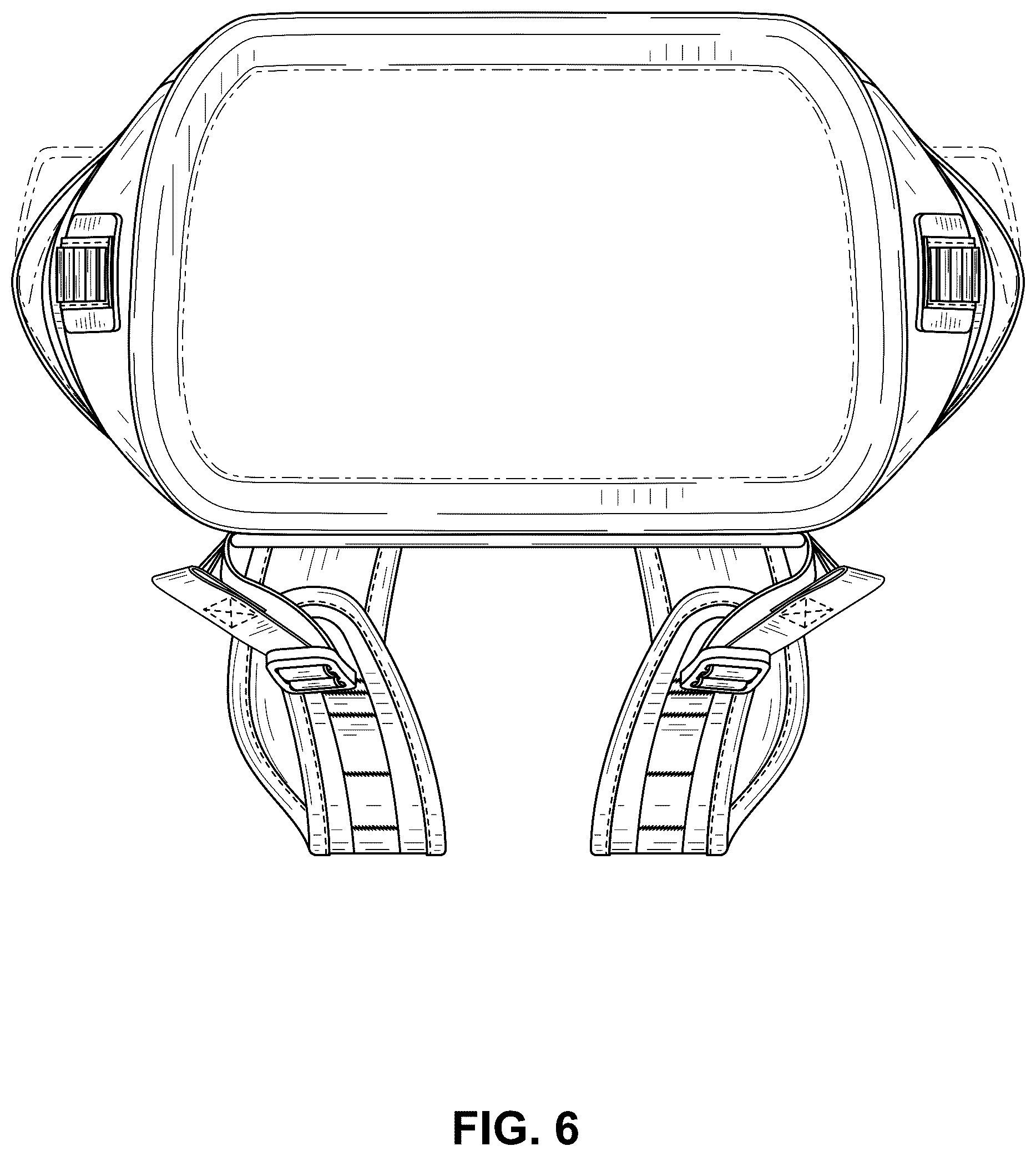 Patent USD1124636 Figure 6 – Backpack