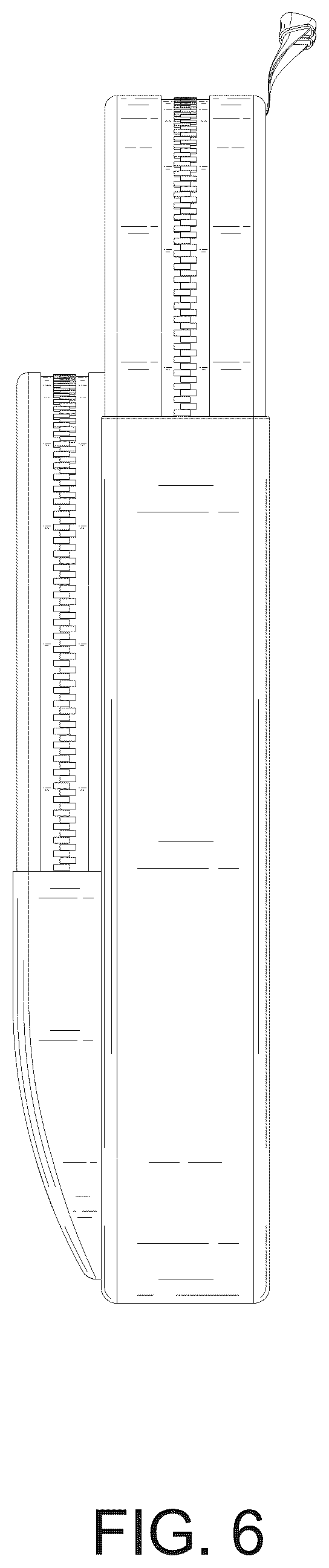 Patent USD1124637 Figure 6 – Book sleeve bag