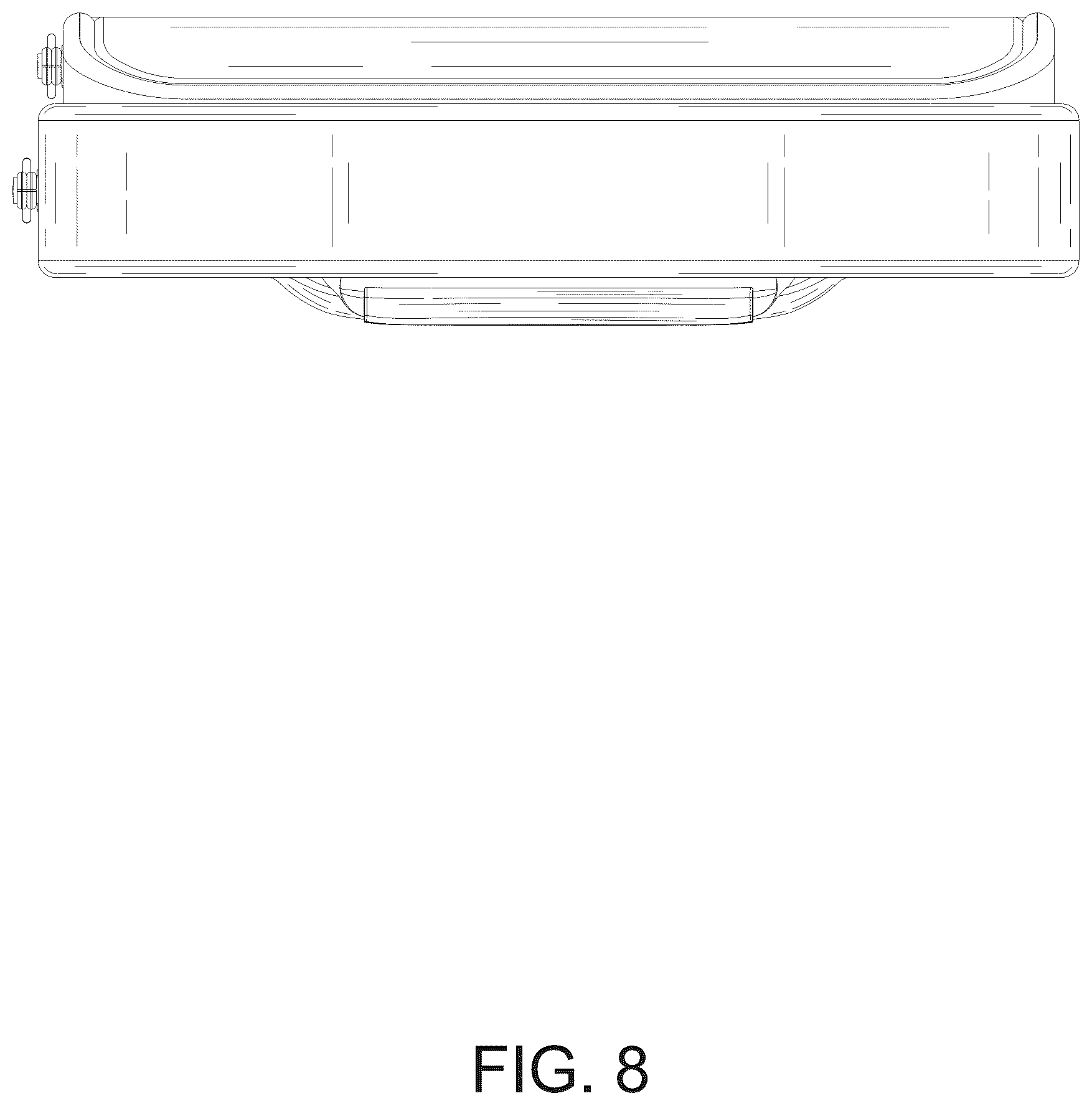Patent USD1124637 Figure 8 – Book sleeve bag
