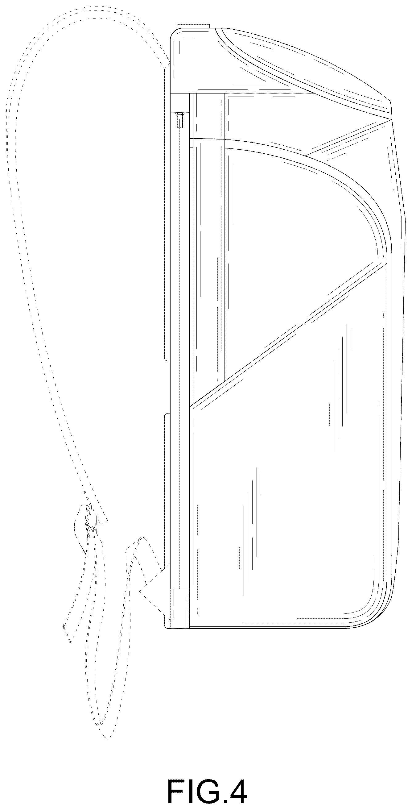Patent USD1124638 Figure 4 – Backpack