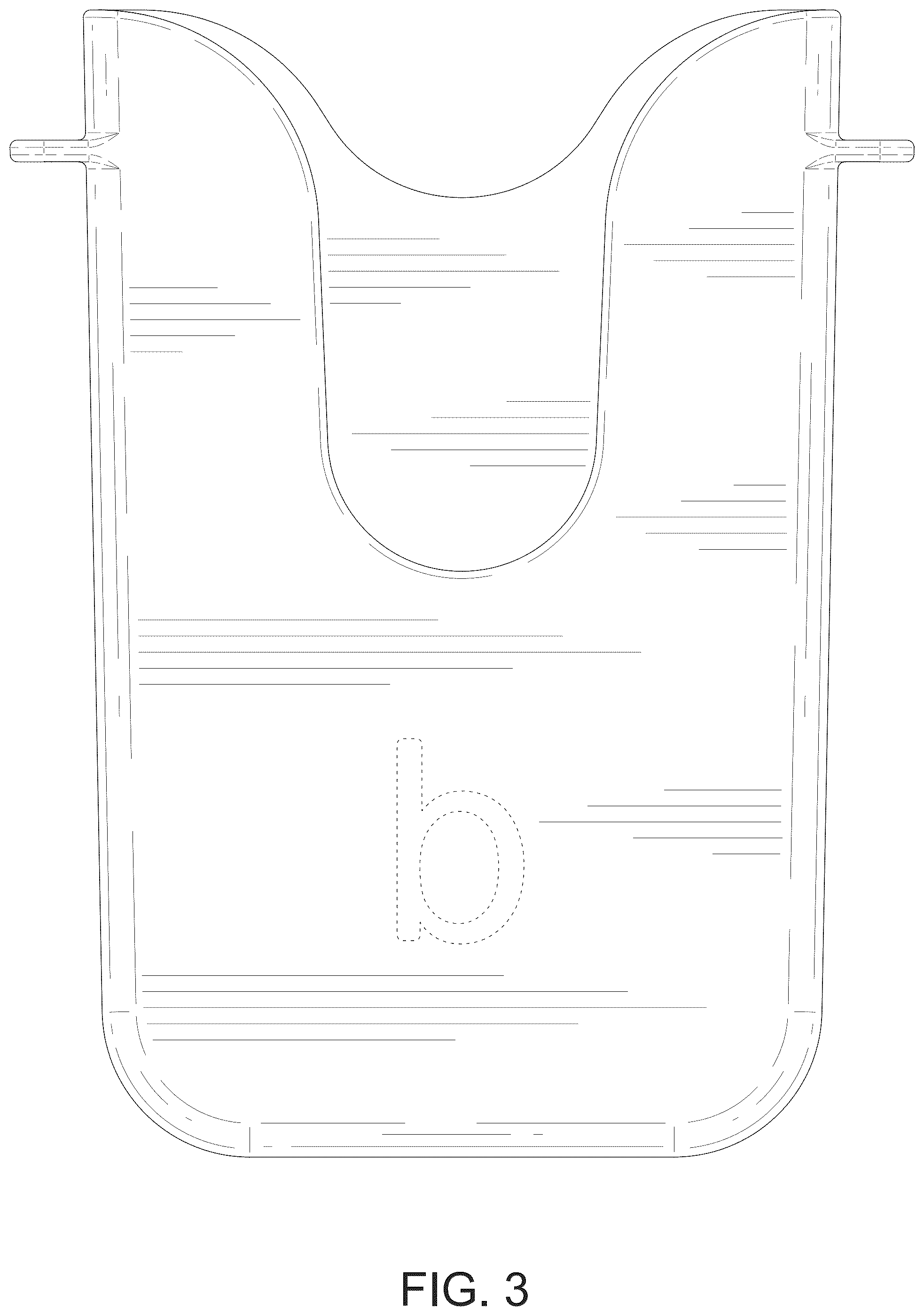 Patent USD1124640 Figure 3 – Phone bag