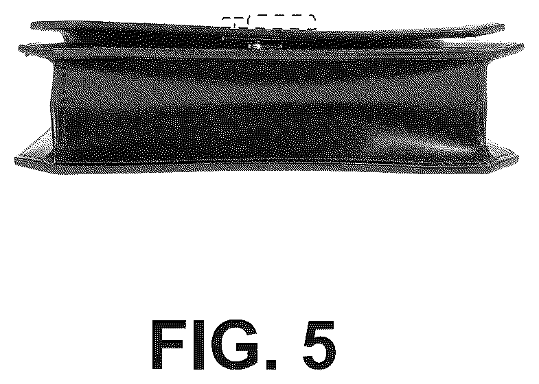 Patent USD1124641 Figure 5 – Bag