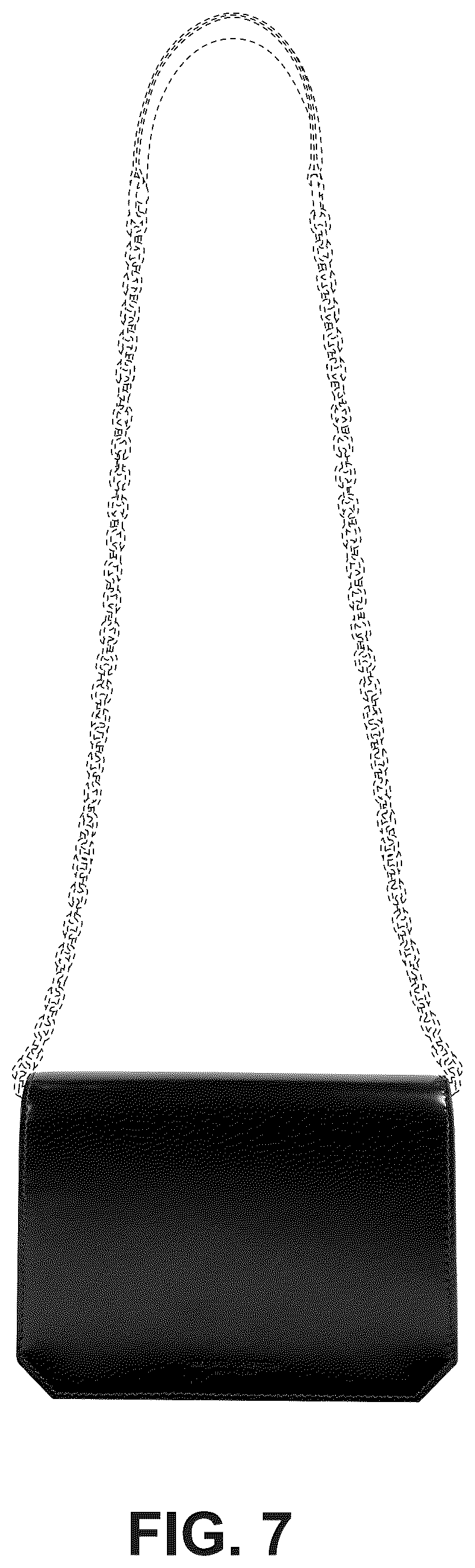 Patent USD1124641 Figure 7 – Bag