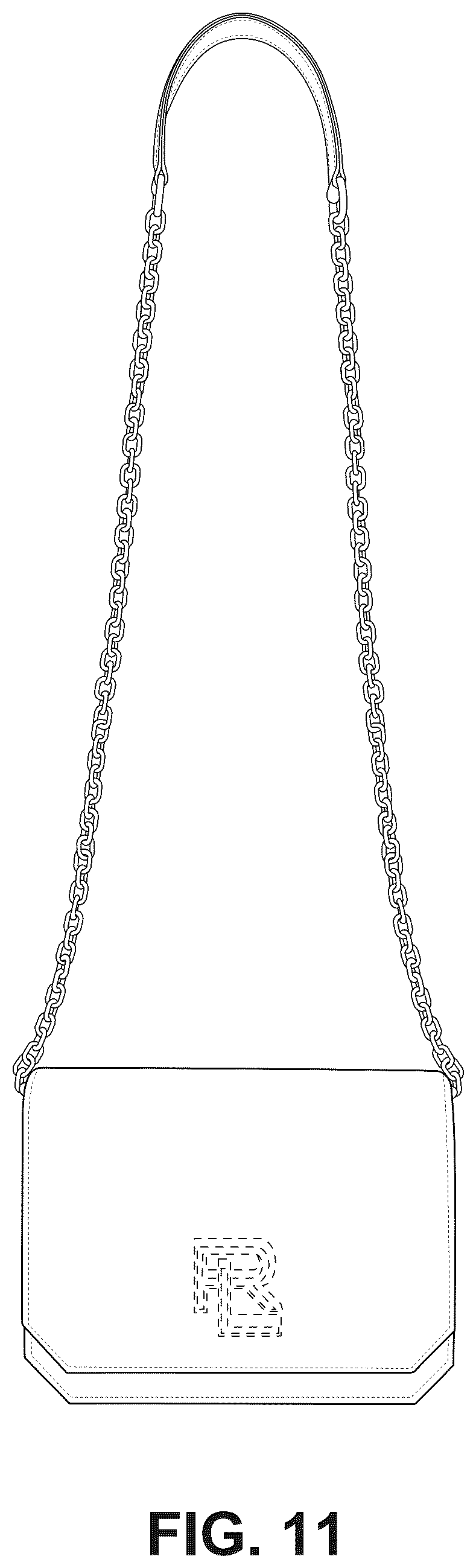 Patent USD1124641 Figure 11 – Bag