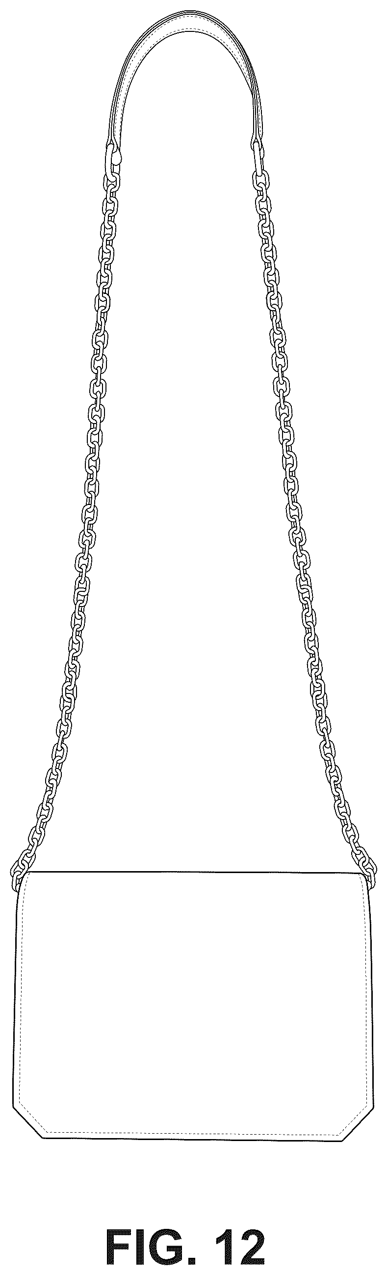 Patent USD1124641 Figure 12 – Bag