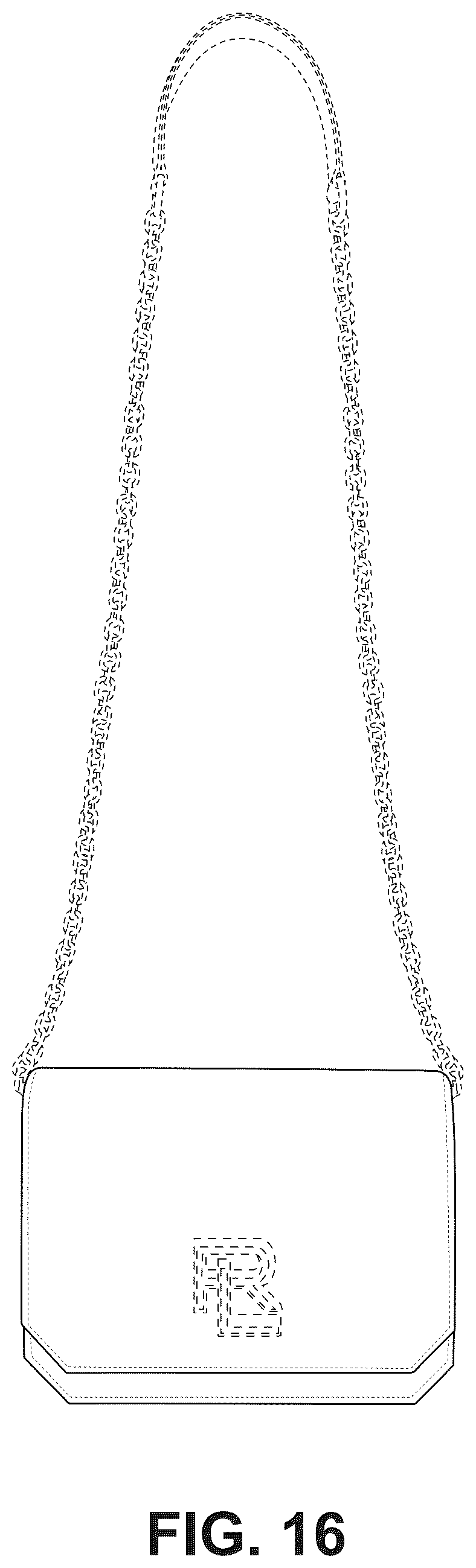 Patent USD1124641 Figure 16 – Bag