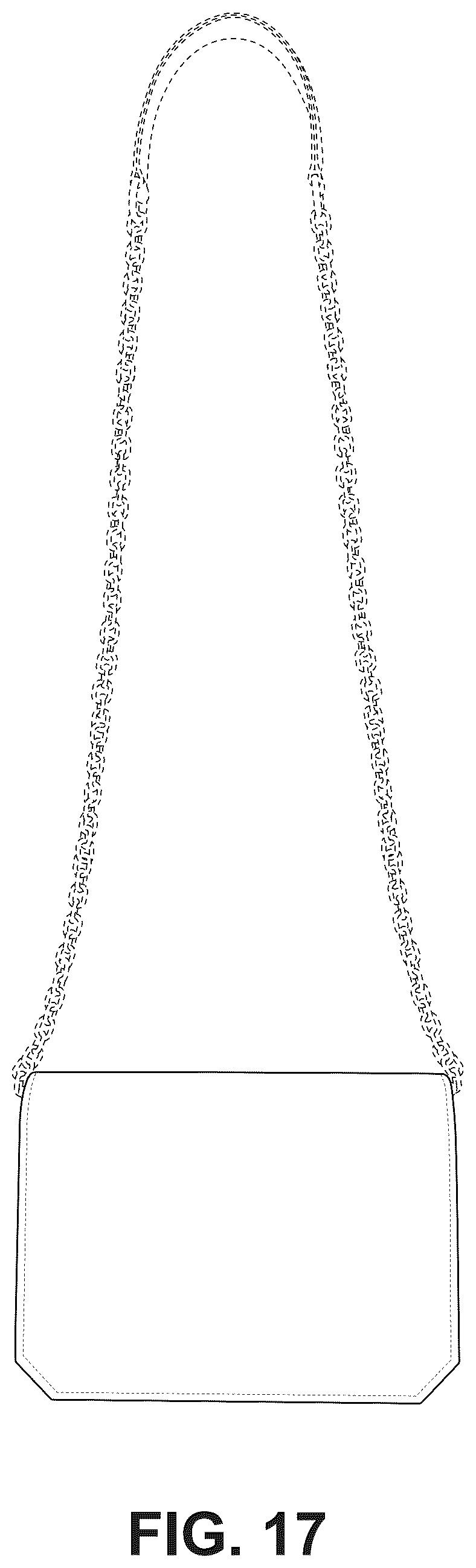 Patent USD1124641 Figure 17 – Bag