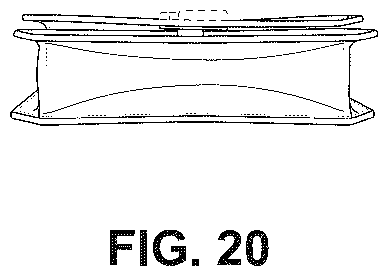 Patent USD1124641 Figure 20 – Bag