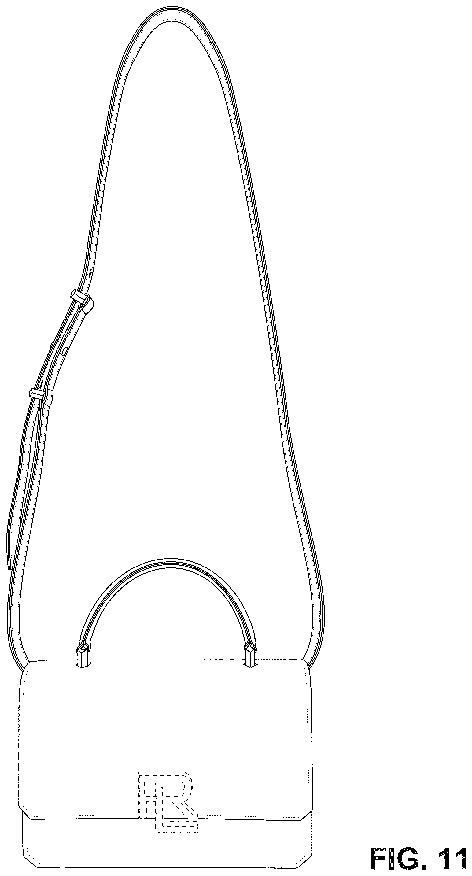 Patent USD1124642 Figure 11 – Bag