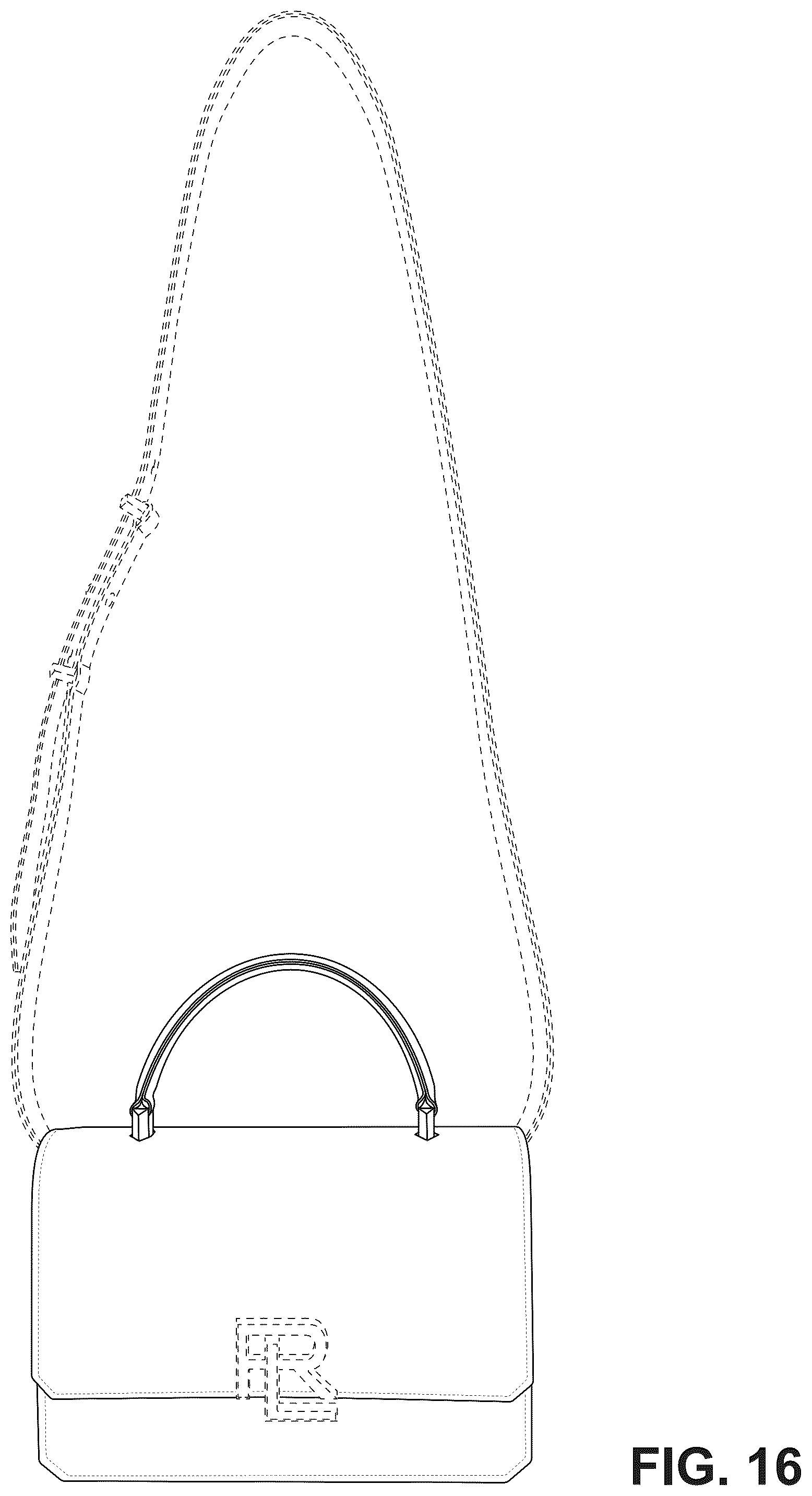 Patent USD1124642 Figure 16 – Bag