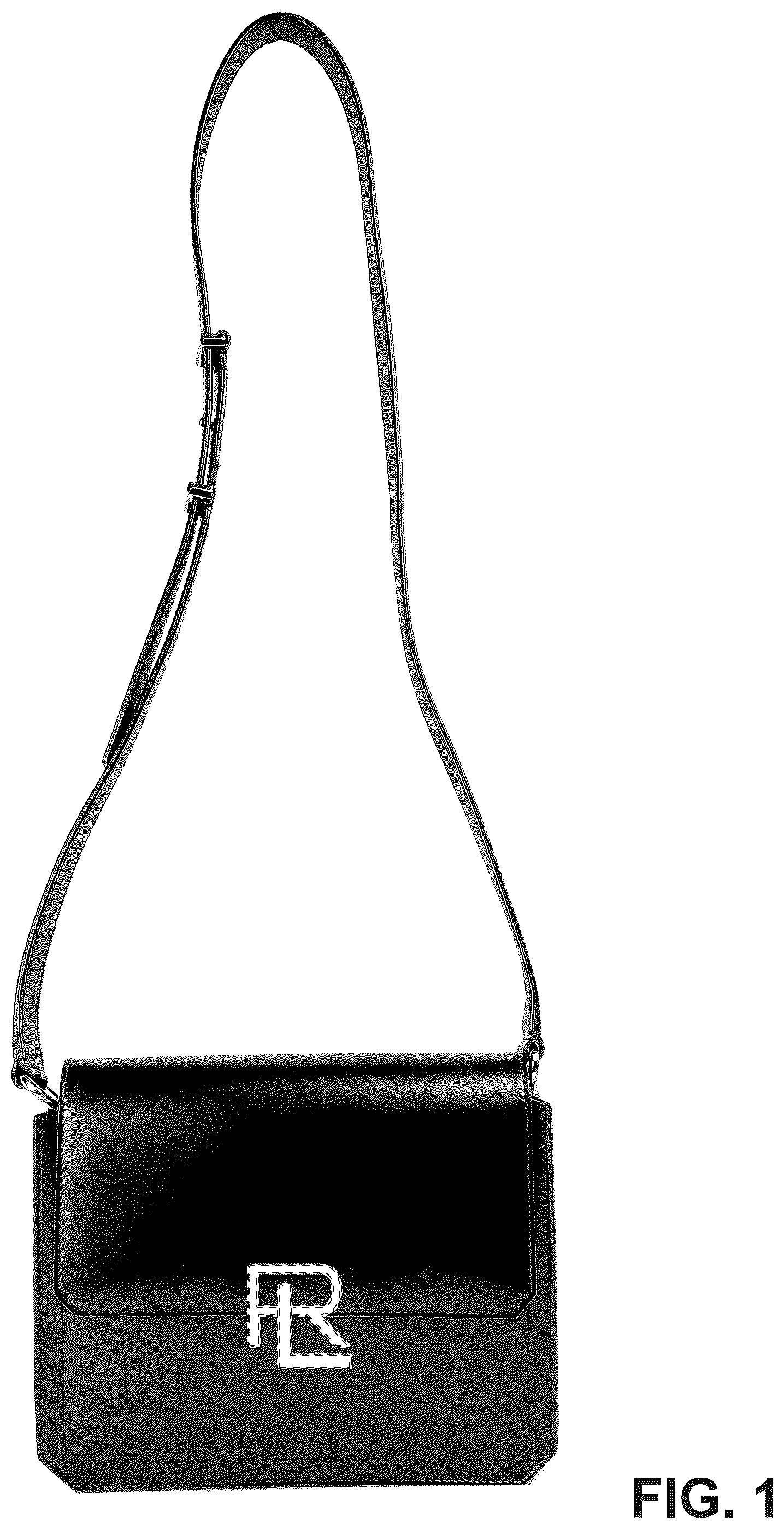 Patent USD1124643 Figure 1 – Bag