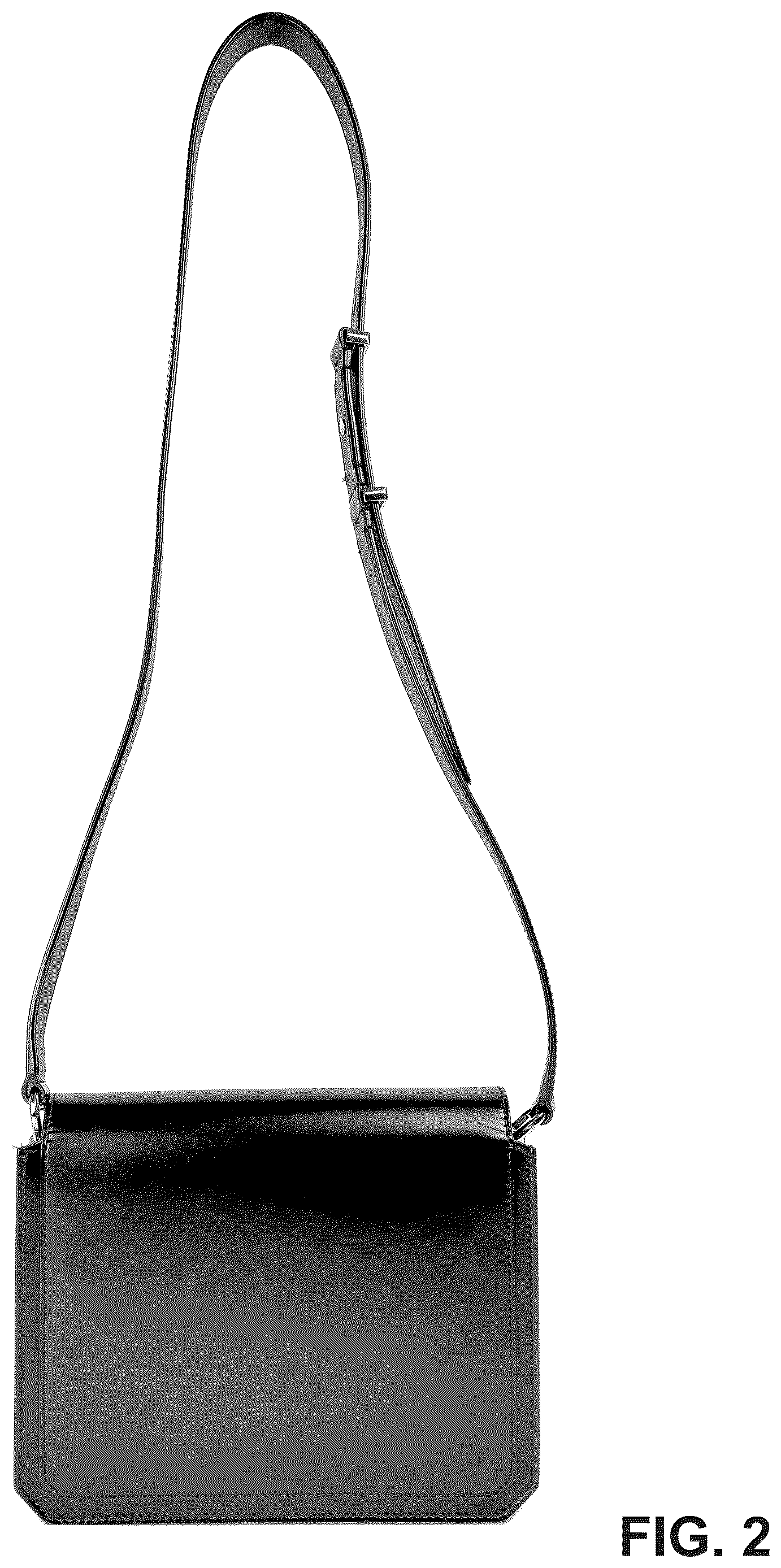Patent USD1124643 Figure 2 – Bag