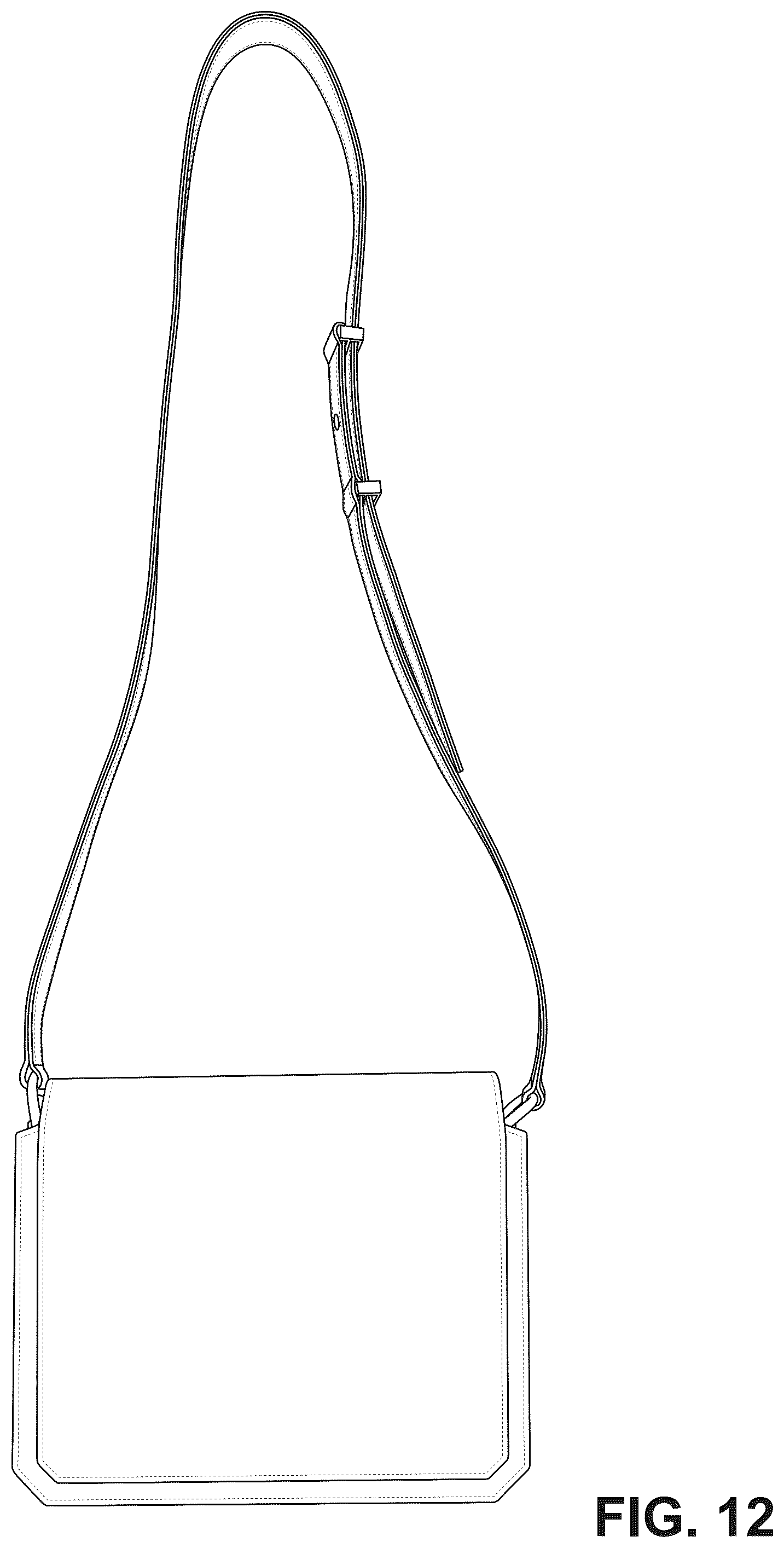 Patent USD1124643 Figure 12 – Bag